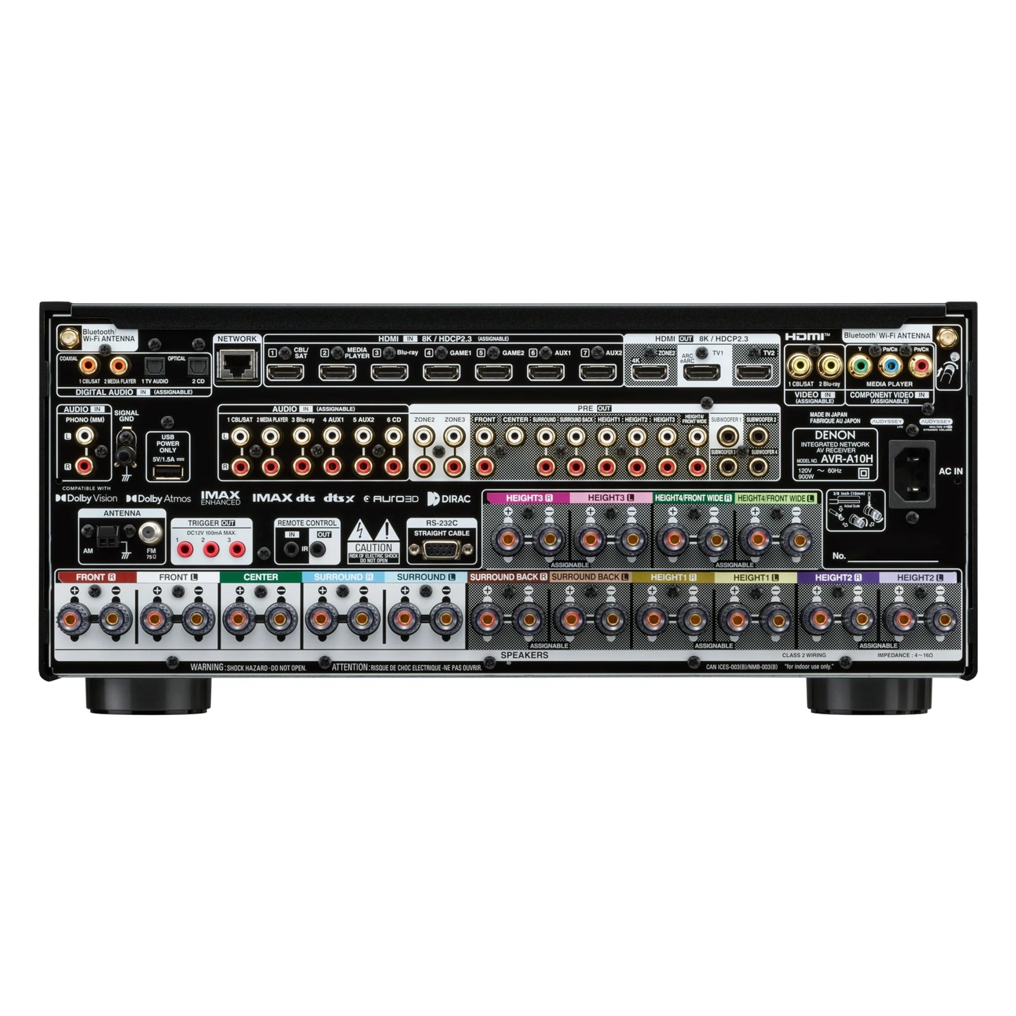 Denon AVR-A10H 13.4-Channel Receiver