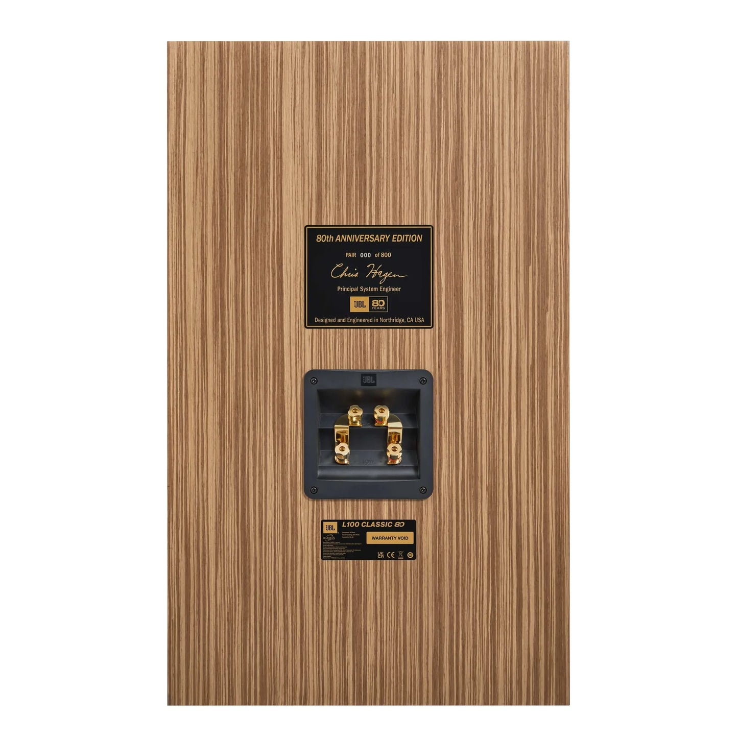 JBL L100 Classic 80th Anniversary Edition with Stands (pair) (OPEN)