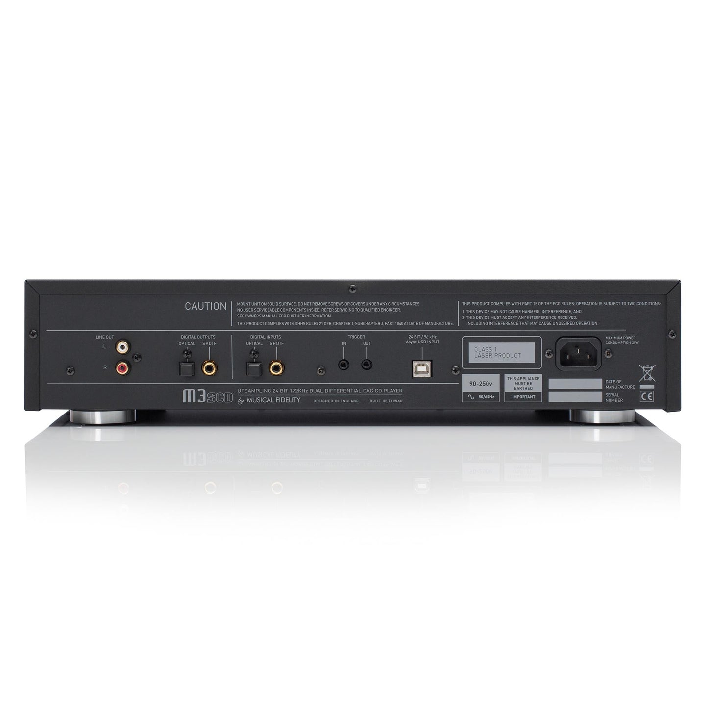 Musical Fidelity M3SCD CD Player / DAC (OPEN)