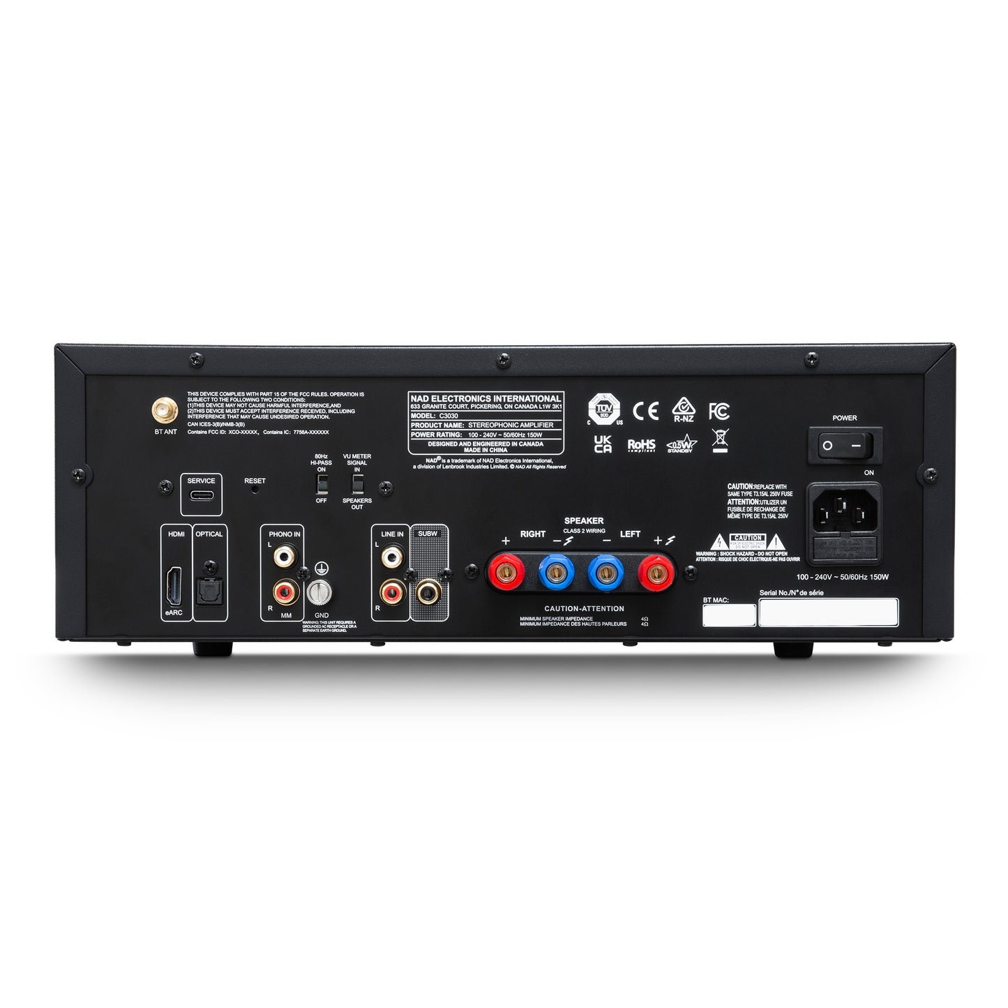 NAD C 3030 Stereo Integrated Amplifier