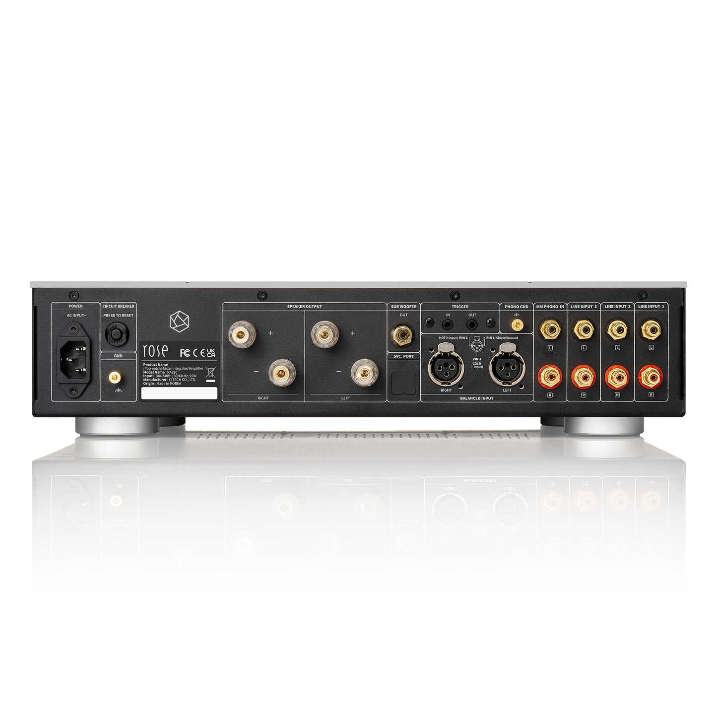 HiFi Rose RA280 Integrated Amplifier