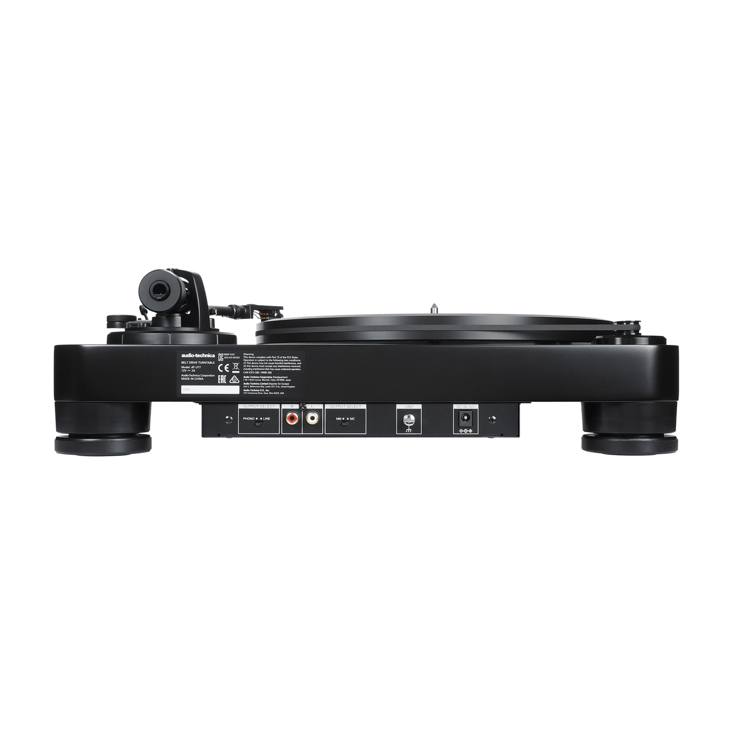 Audio-Technica AT-LP7 Turntable with built-in Phono
