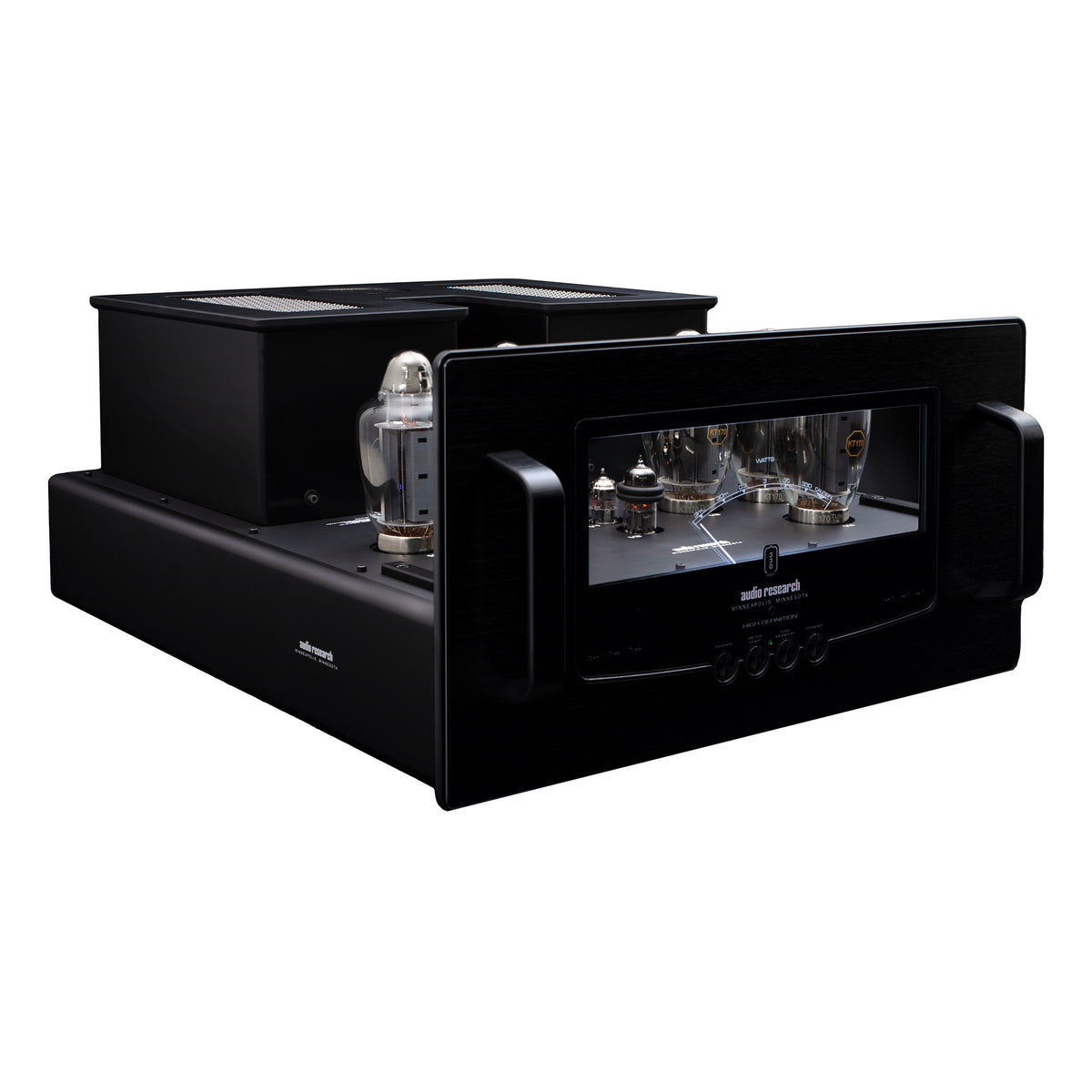 Audio Research Reference 330M Monoblock Poweramplifier (each) - Black/Side View
