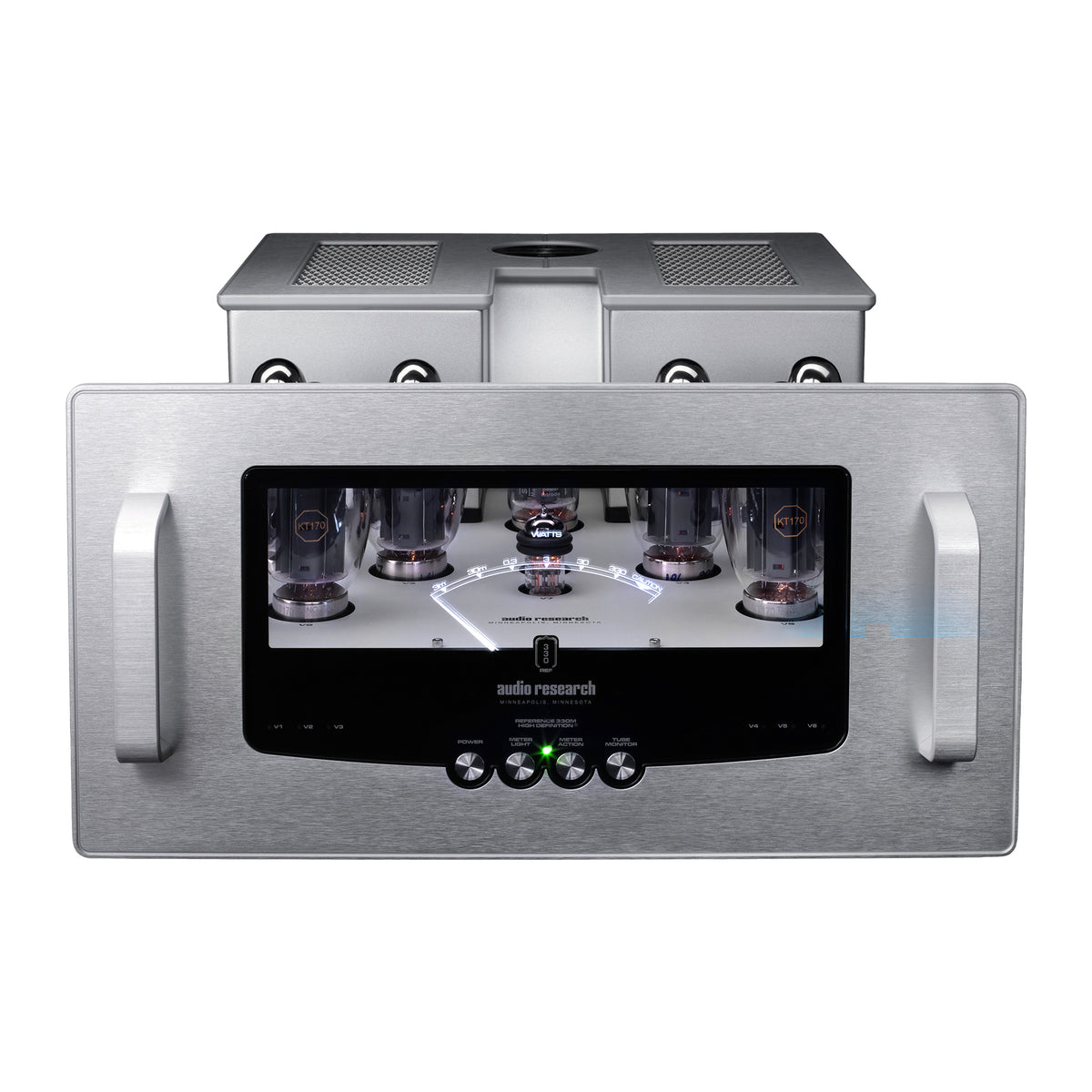 Audio Research Reference 330M Monoblock Poweramplifier (each) - Silver/Front