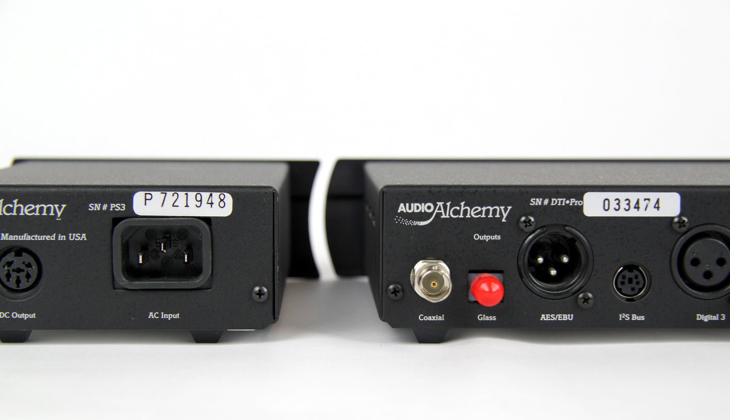Audio Alchemy Digital Transmission Interface + Power Station Black (USED)
