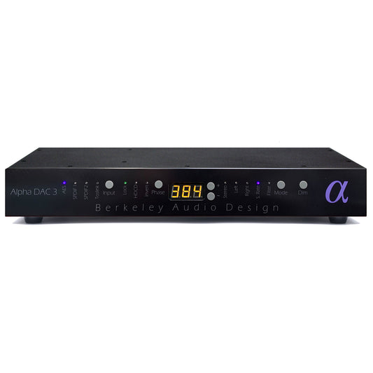 Berkeley Audio Design Alpha DAC Series 3P Digital to Analog Converter