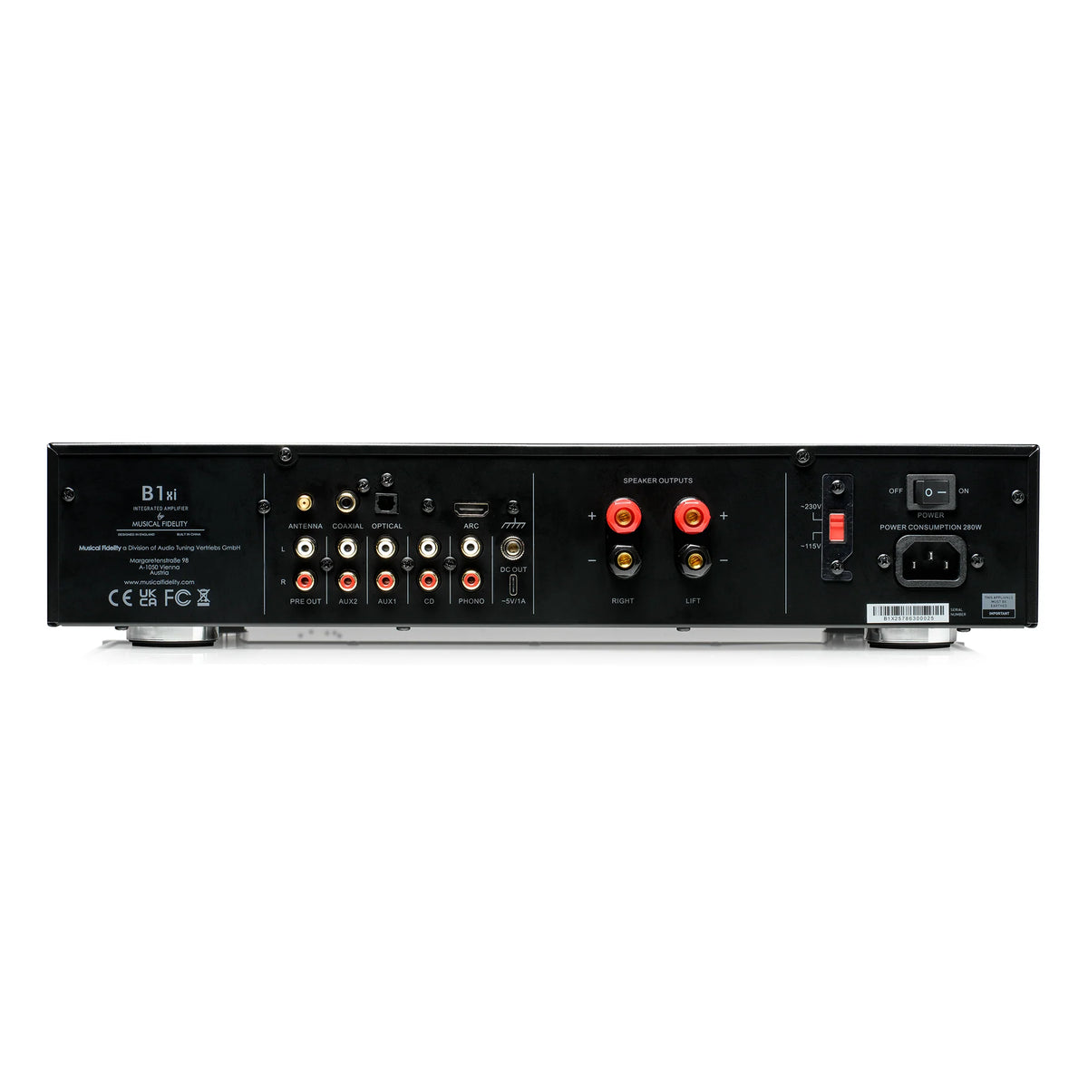 Musical Fidelity B1xi Integrated Amplifier (OPEN)