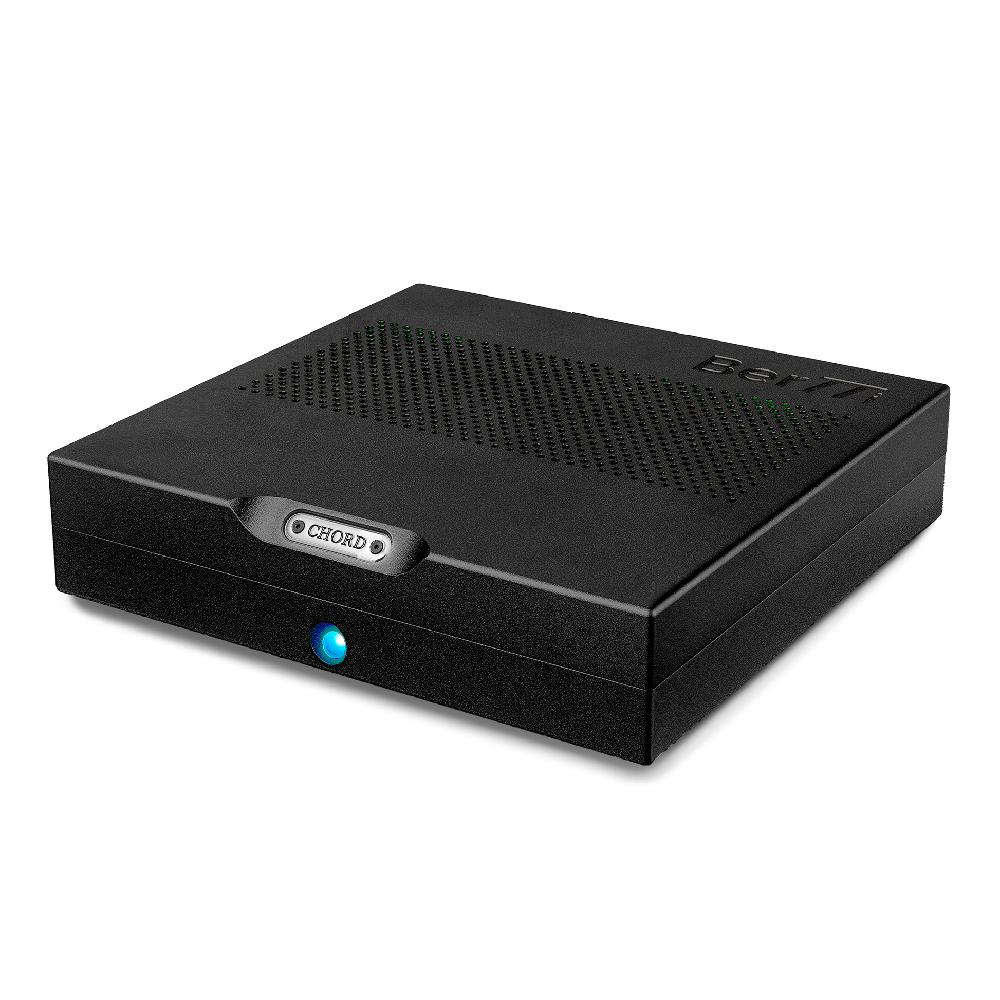 Chord BerTTi Stereo Power Amplifier - Black, top view