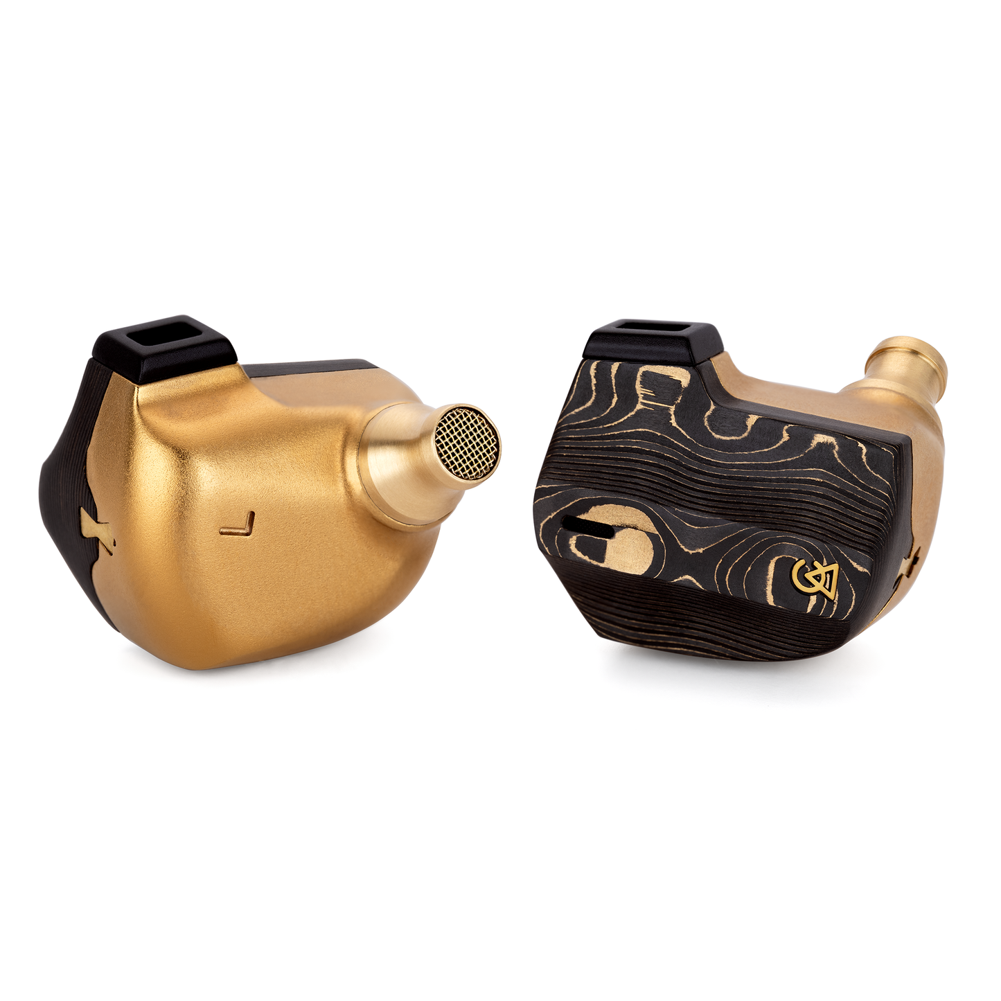 Campfire Audio Chimera In-Ear Monitor - Black and Gold, inside