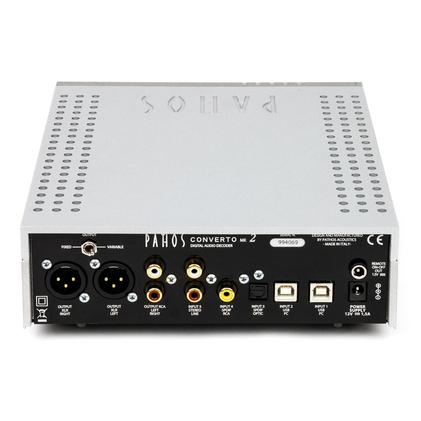 Pathos Converto MkII DAC / Preamp / Headphone Amp