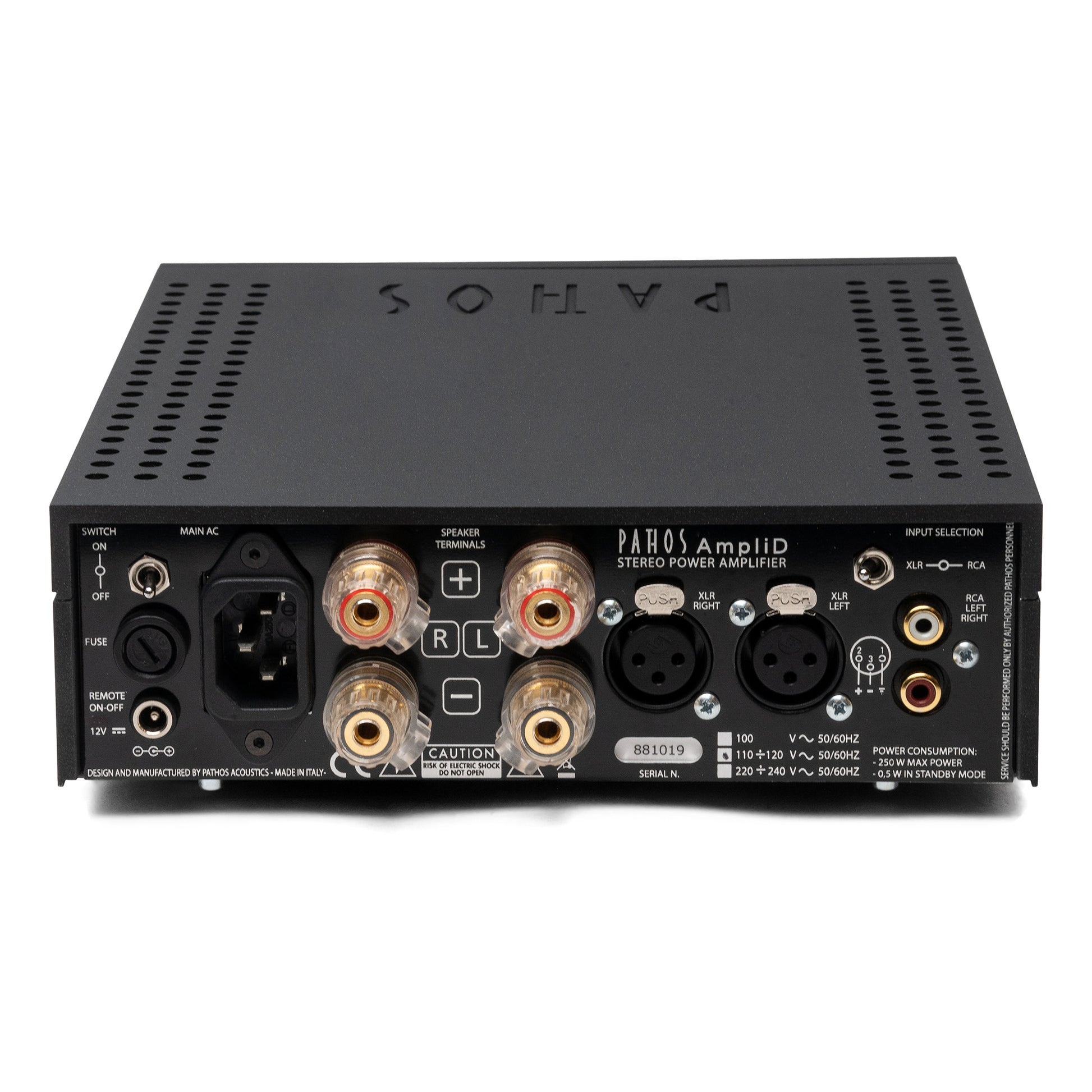 Pathos AmpliD Stereo Power Amplifier