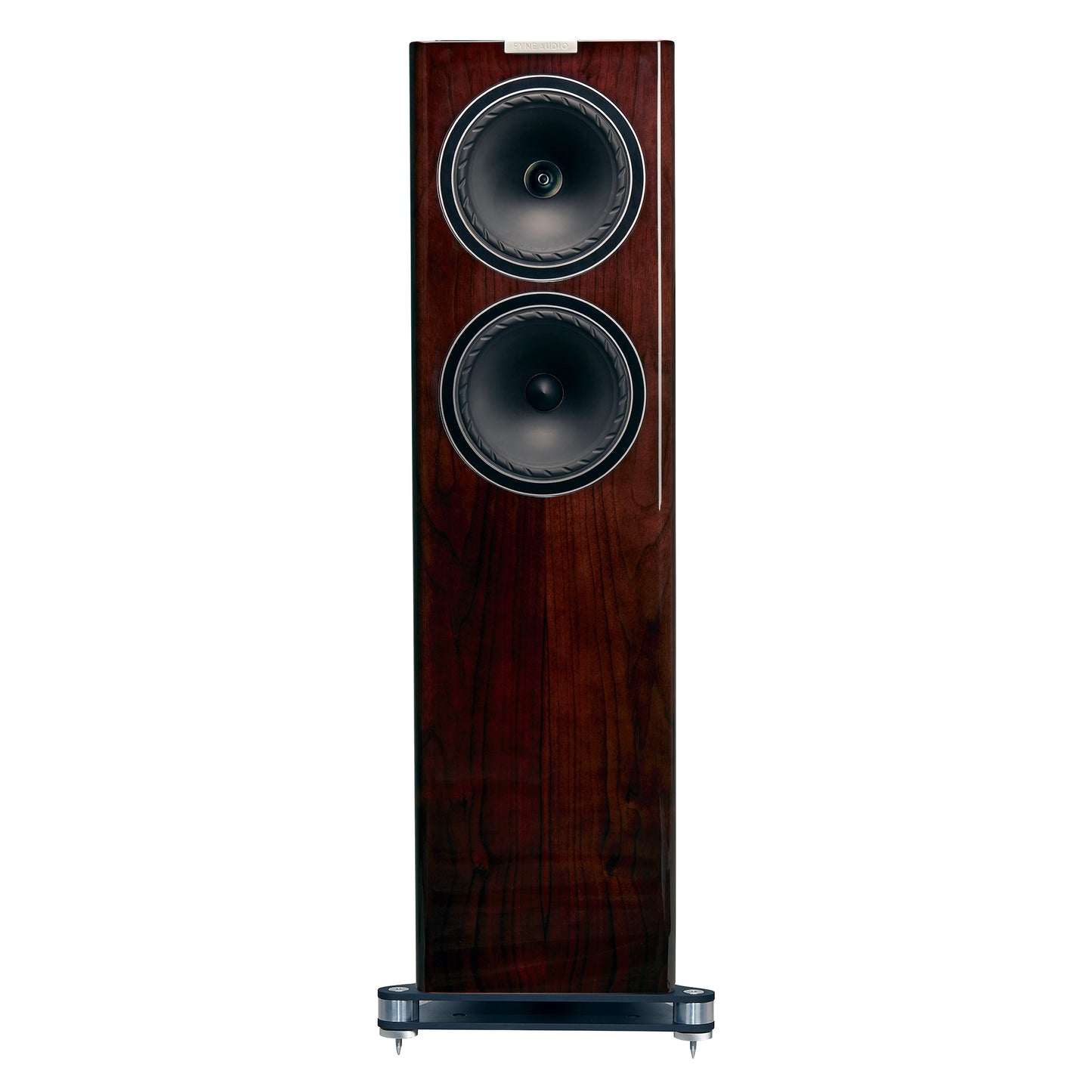 Fyne Audio F702 Floorstanding Loudspeaker Piano Gloss Walnut (pair) (BLEM)