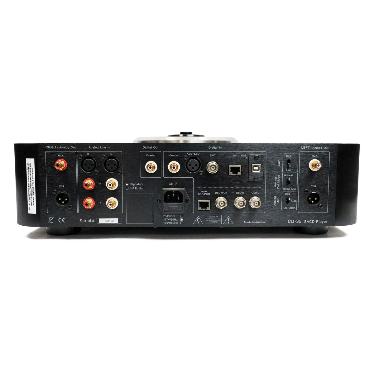 Ayon CD-35 SACD Player - Black (USED)