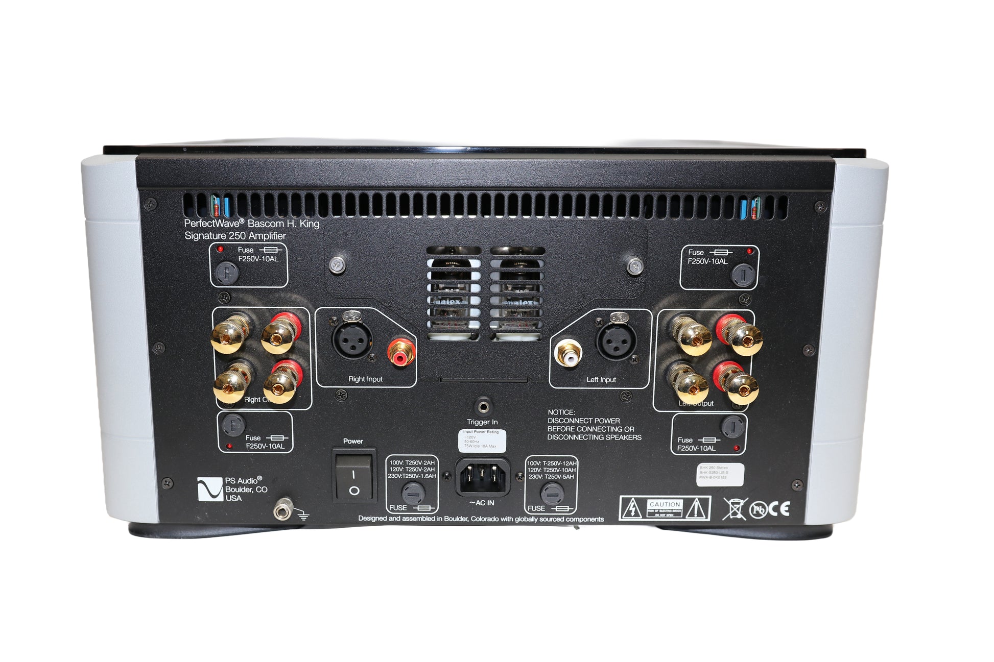 PS Audio BHK Signature 250 Stereo Amplifier (USED)