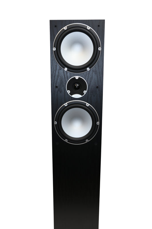 Tannoy Mercury 7.4 Floorstanding Loudspeaker Black Oak (each) (BLEM)