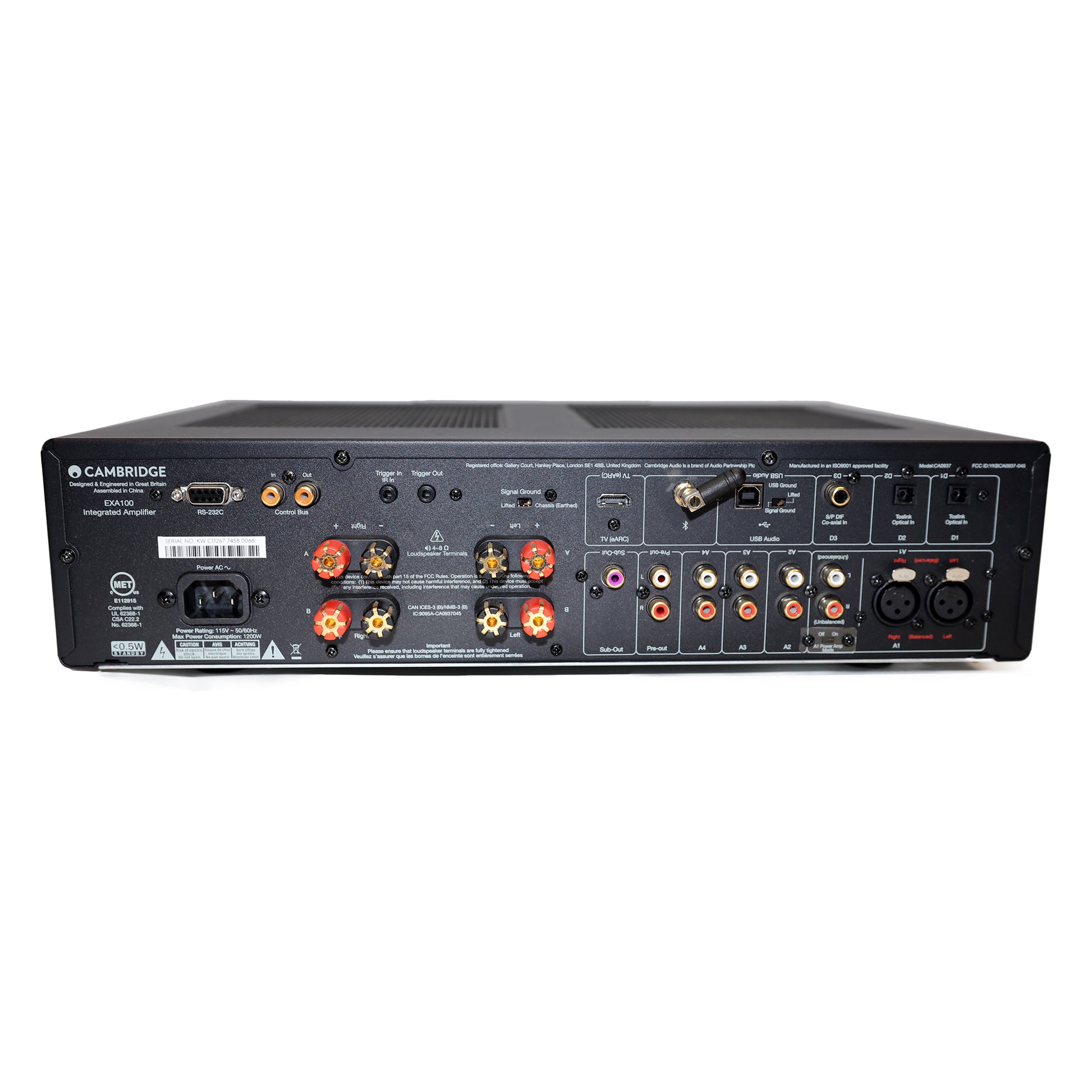 Cambridge Audio EXA100 Integrated Amplifier (USED)