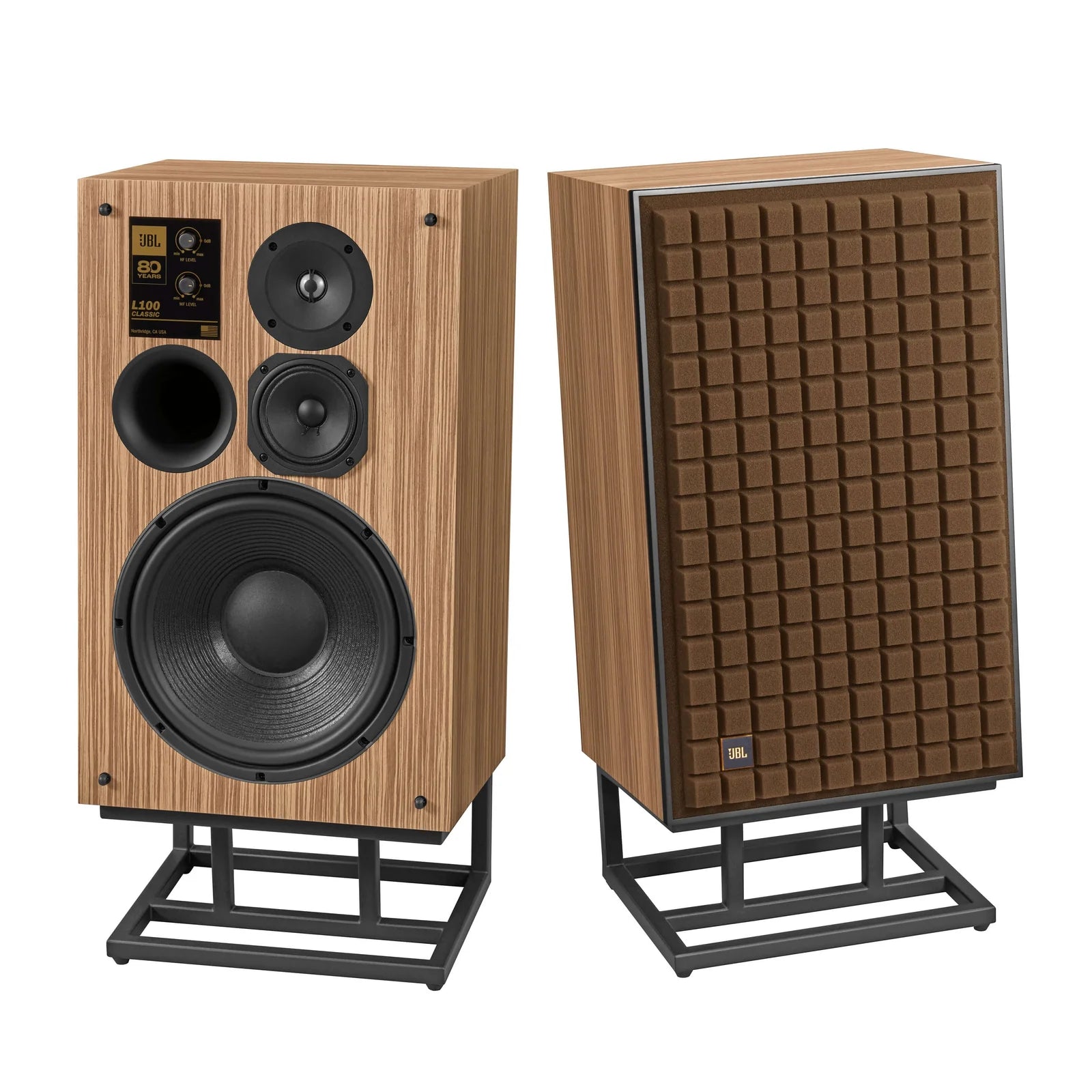 JBL L100 Classic 80th Anniversary Edition with Stands (pair) (OPEN)