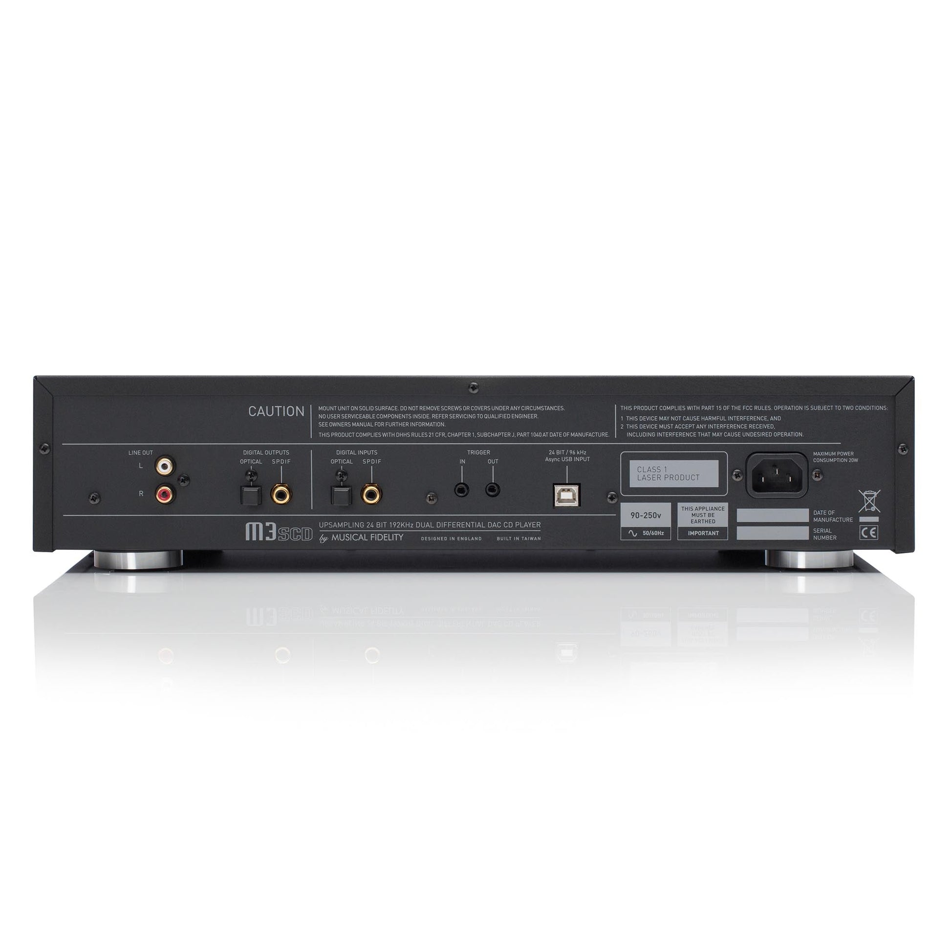 Musical Fidelity M3SCD CD Player / DAC (OPEN)