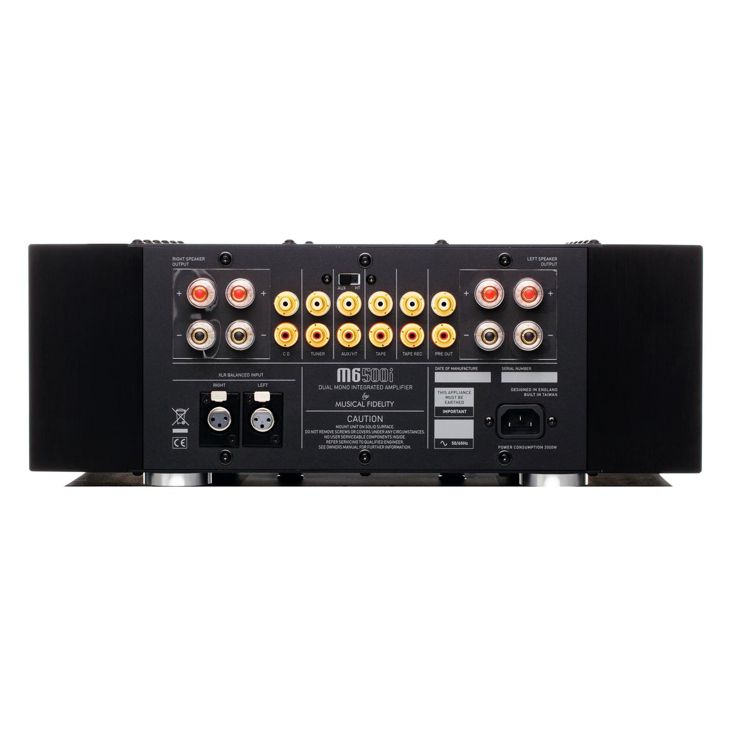 Musical Fidelity M6si500 Integrated Amplifier - Black (USED)