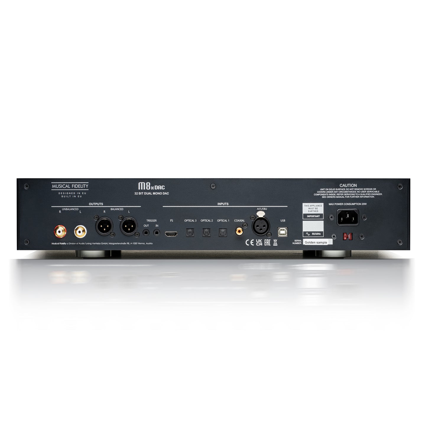 Musical Fidelity M8x 32-Bit Dual Mono DAC