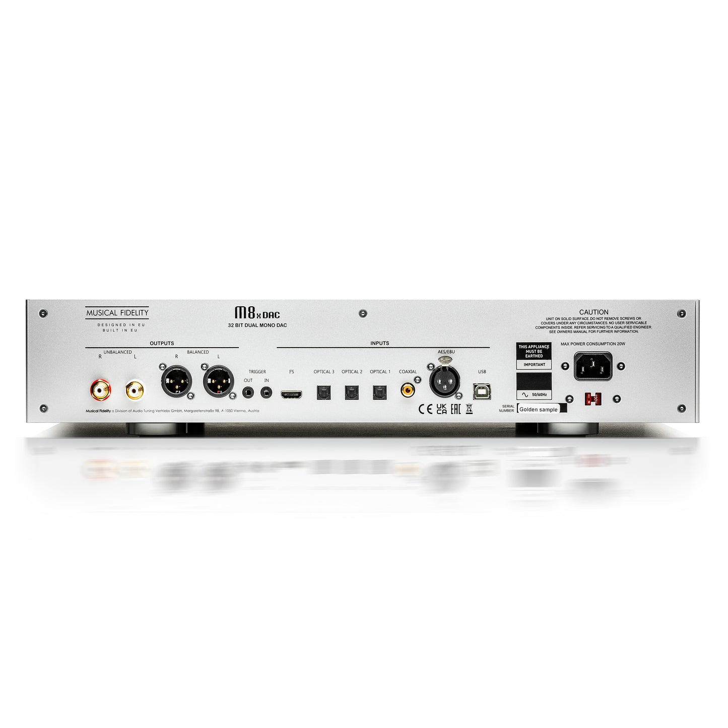 Musical Fidelity M8x 32-Bit Dual Mono DAC