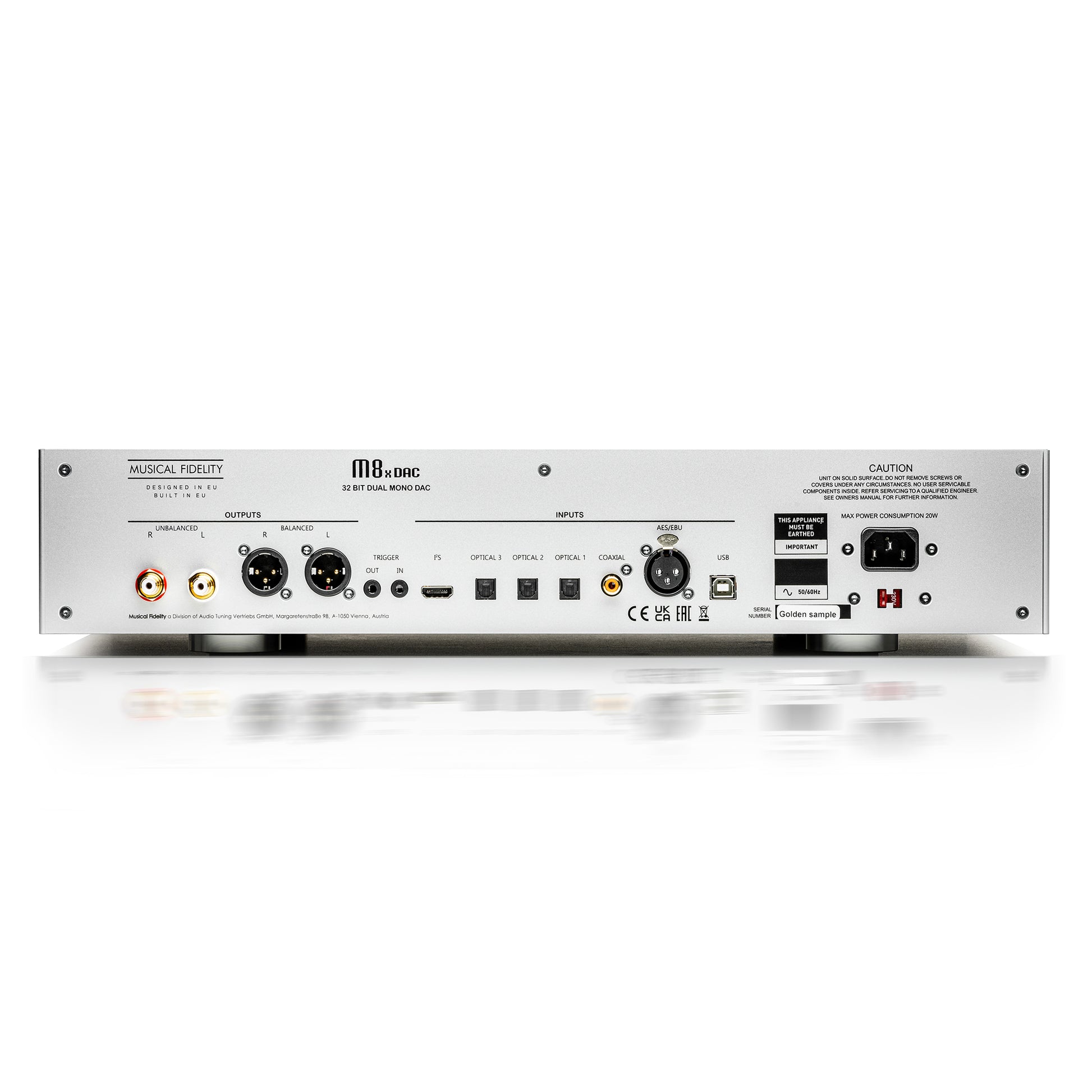 Musical Fidelity M8x 32-Bit Dual Mono DAC