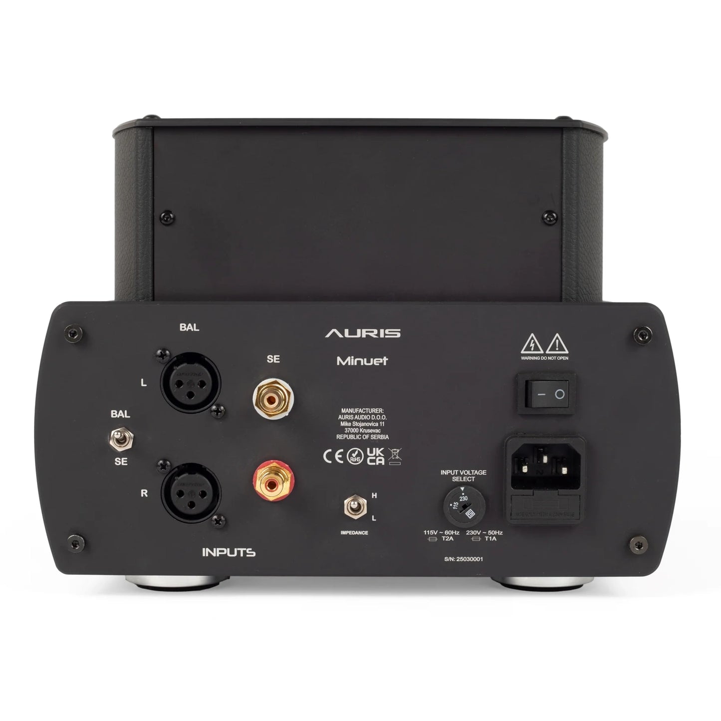 Auris Minuet Tube Headphone Amplifier