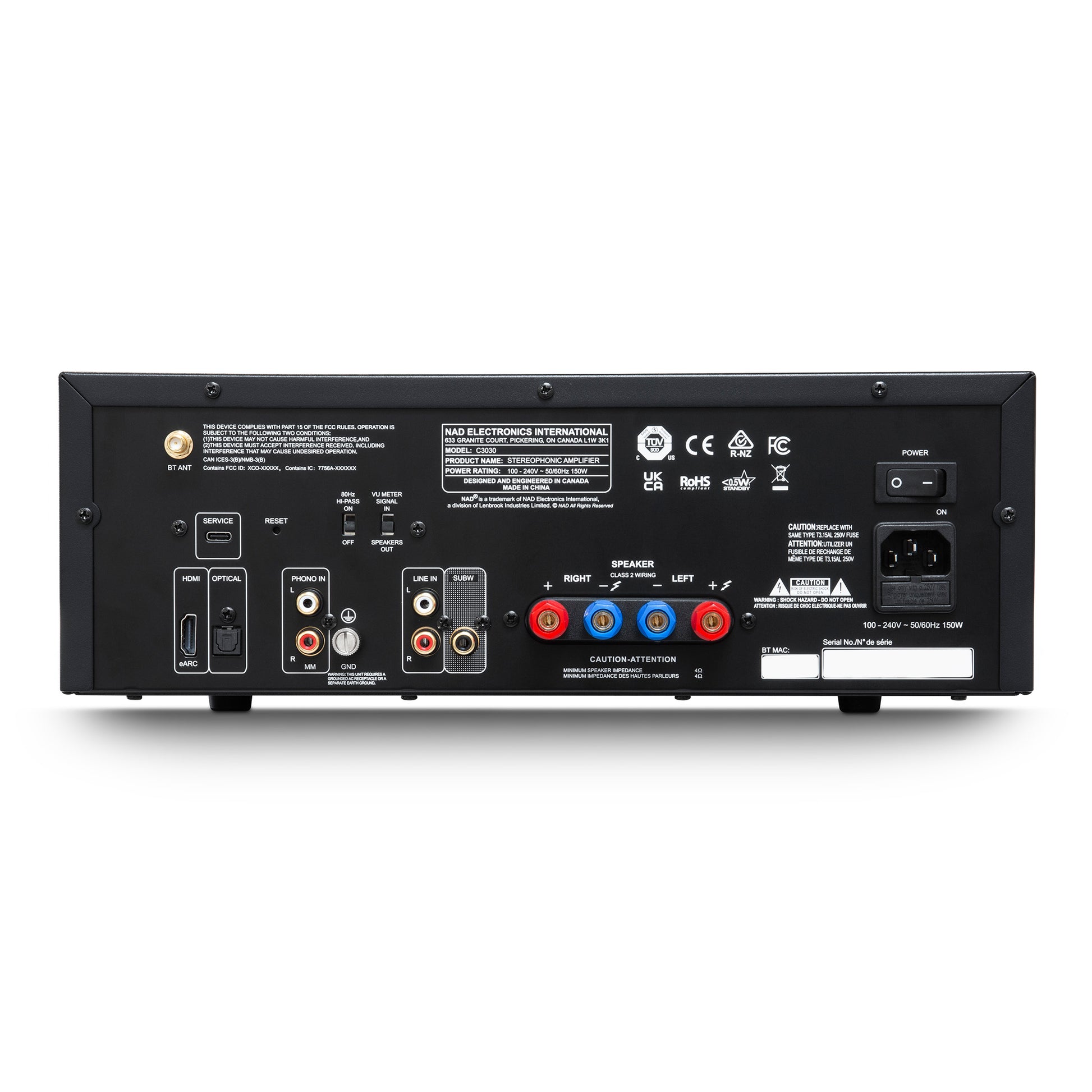 NAD C 3030 Stereo Integrated Amplifier