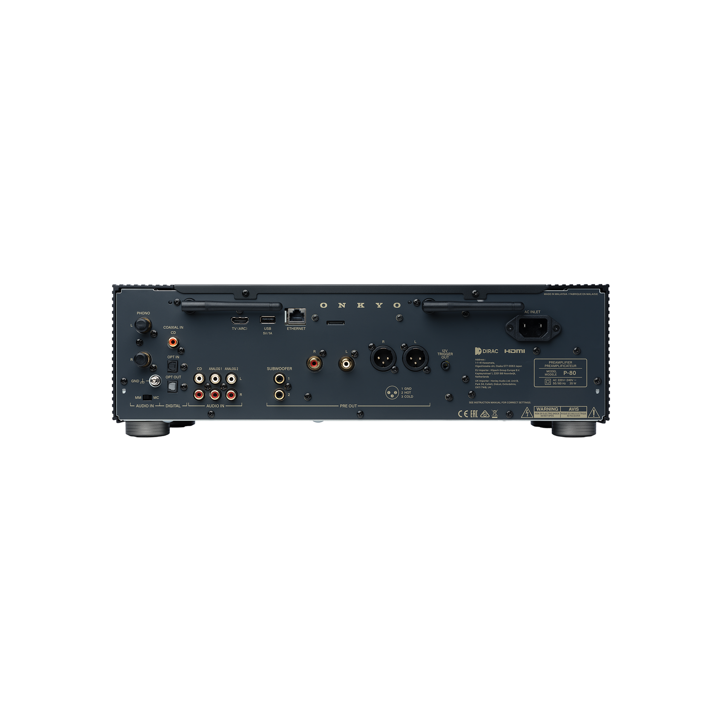 Onkyo Icon P-80 Network Preamplifier