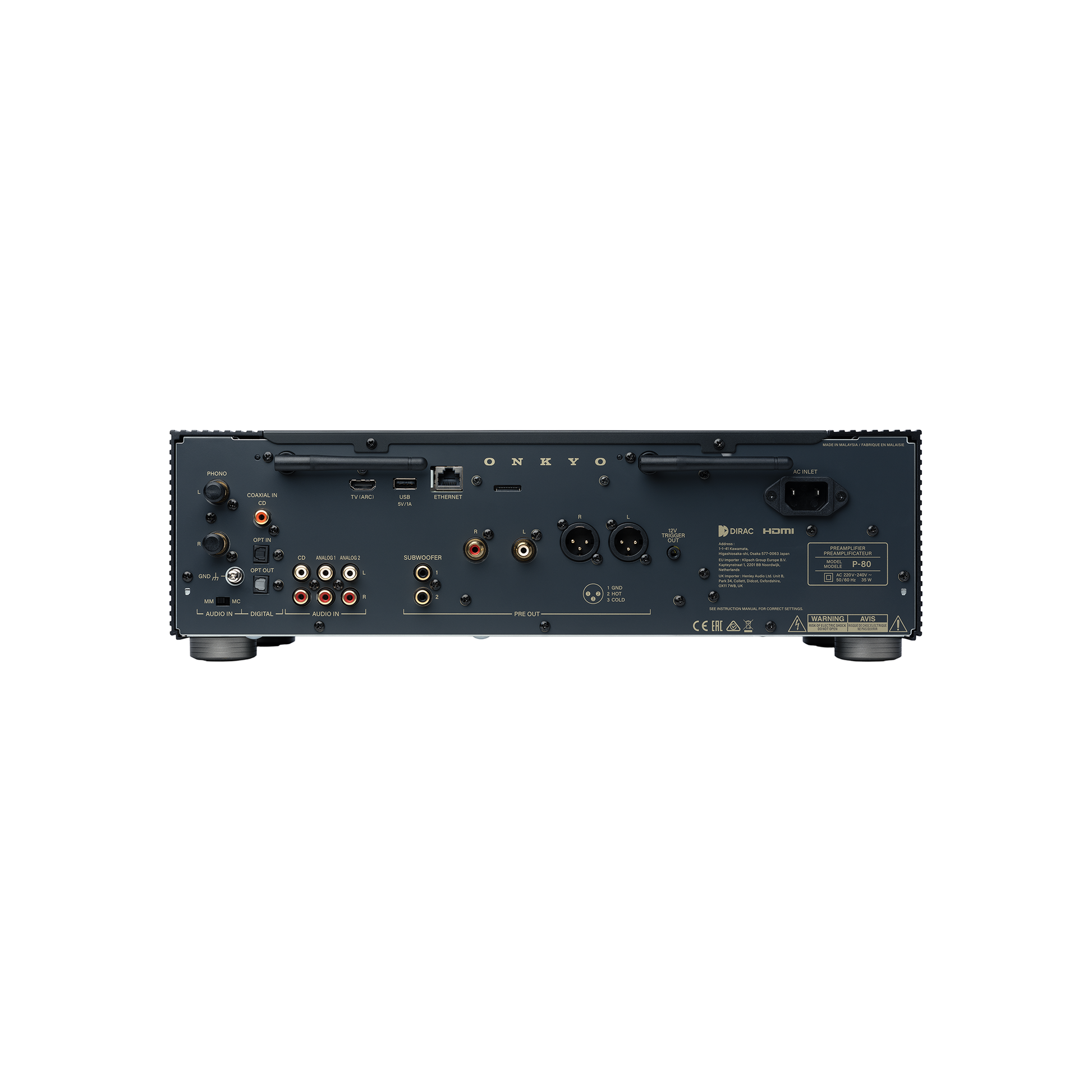 Onkyo Icon P-80 Network Preamplifier