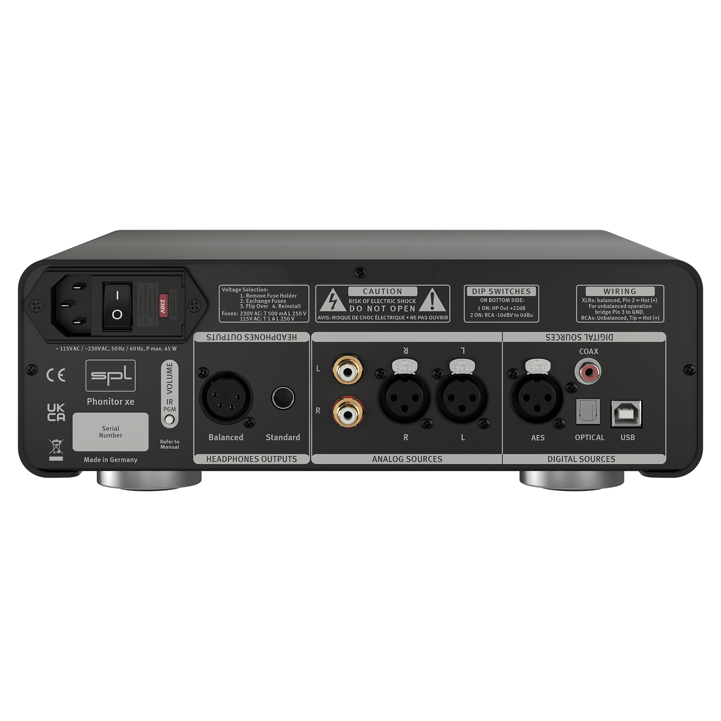 SPL Phonitor XE Headphone Amplifier (OPEN)