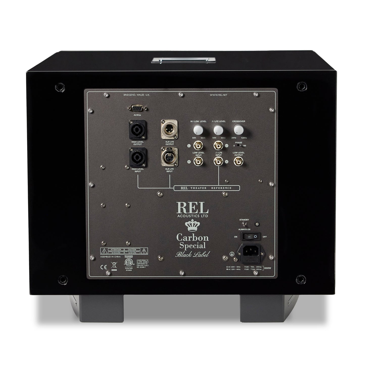 REL Acoustics Carbon Special Black Label Subwoofer (OPEN)