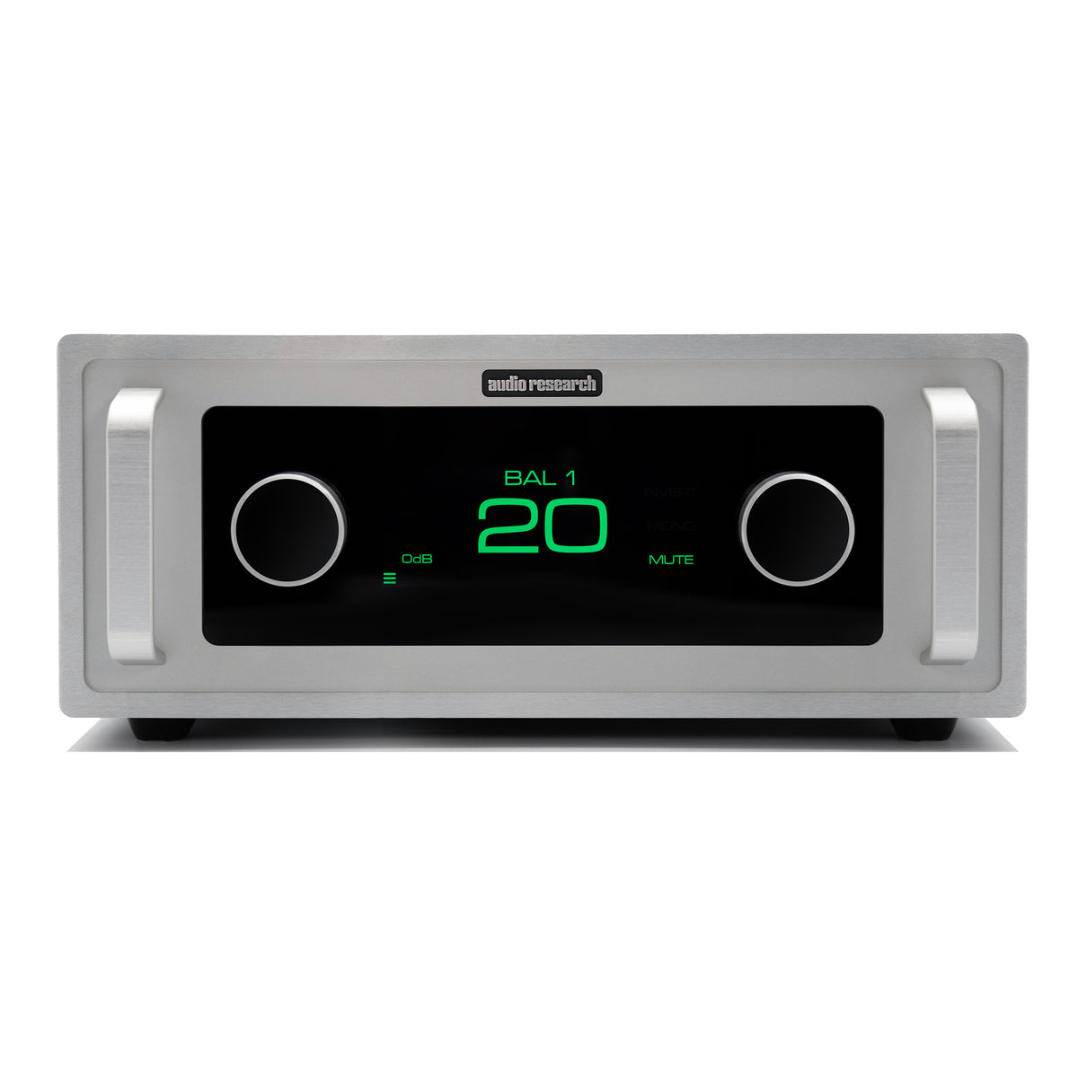 Audio Research Reference 20 Linestage Preamplifier - Silver/Front View