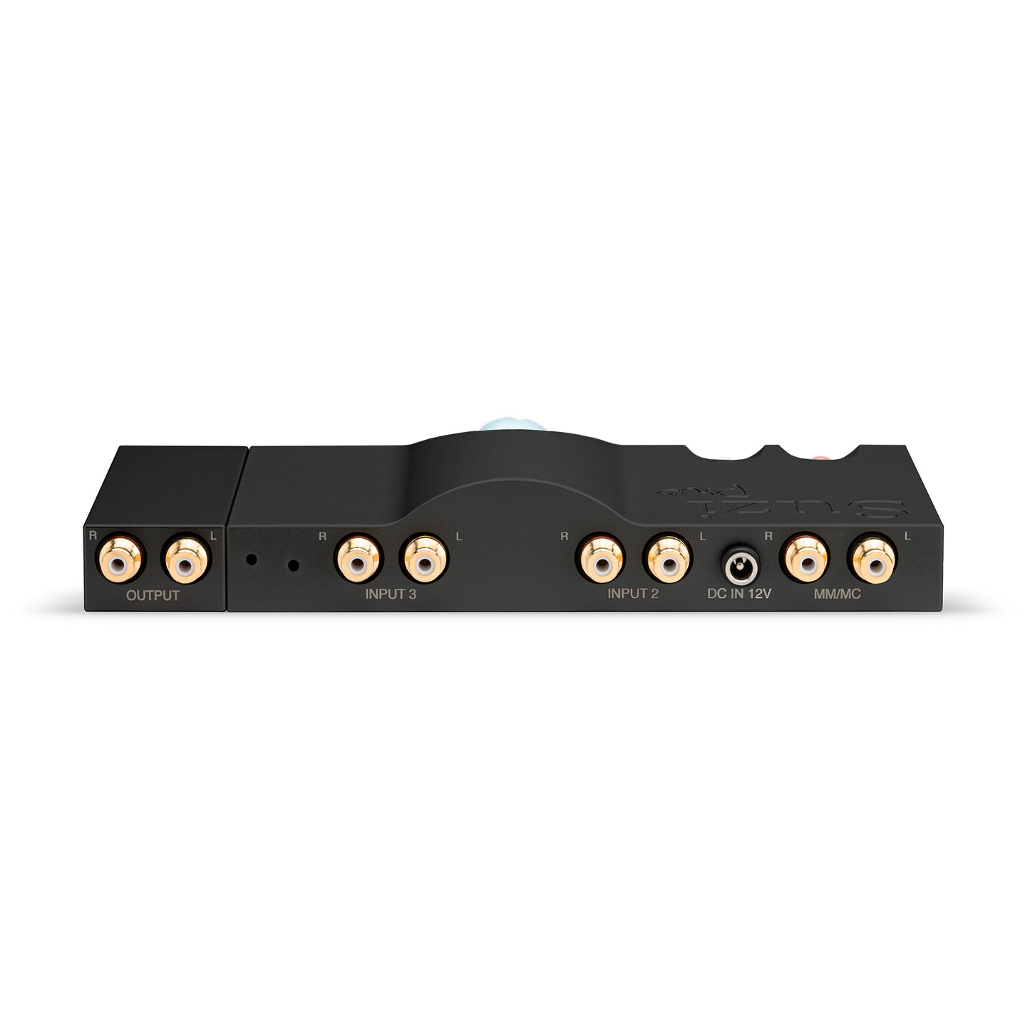 Chord Electronics Suzi Pre - Pre/Headphone Amplifier and Phonostage - Black, rear view w/ ports