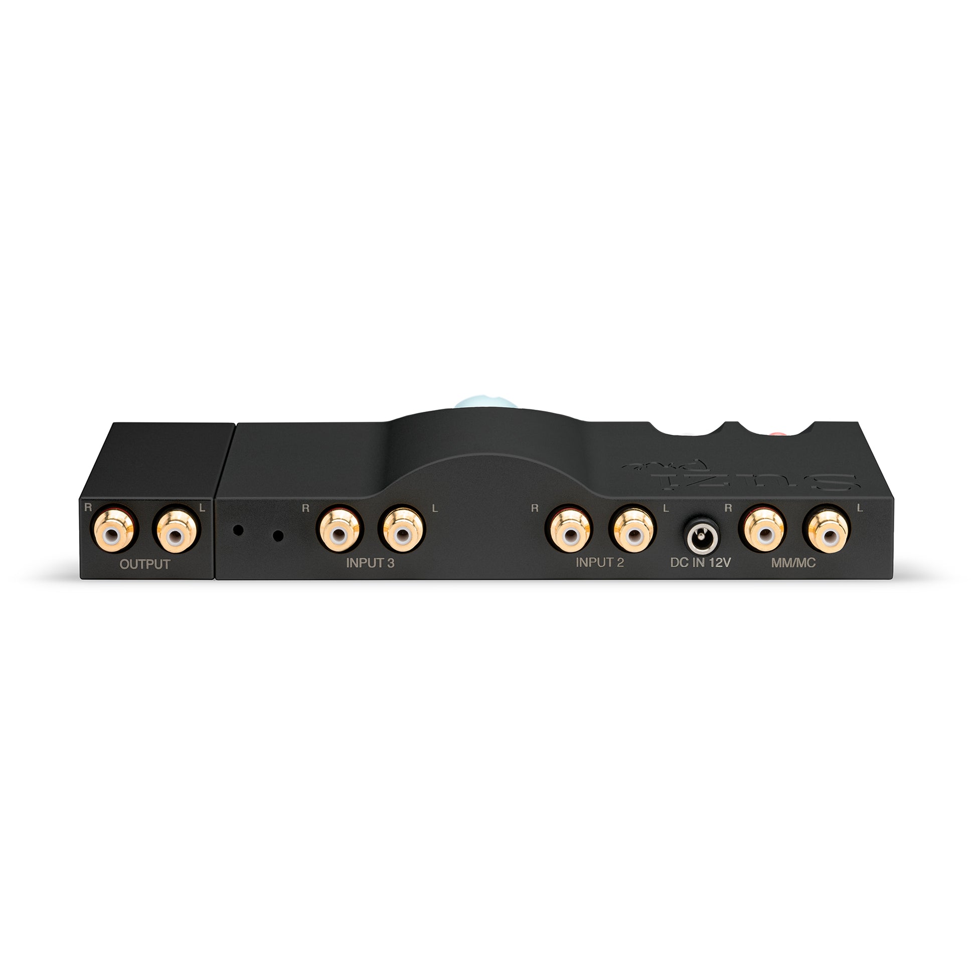 Chord Electronics Suzi Pre - Pre/Headphone Amplifier and Phonostage - Black, rear view w/ ports