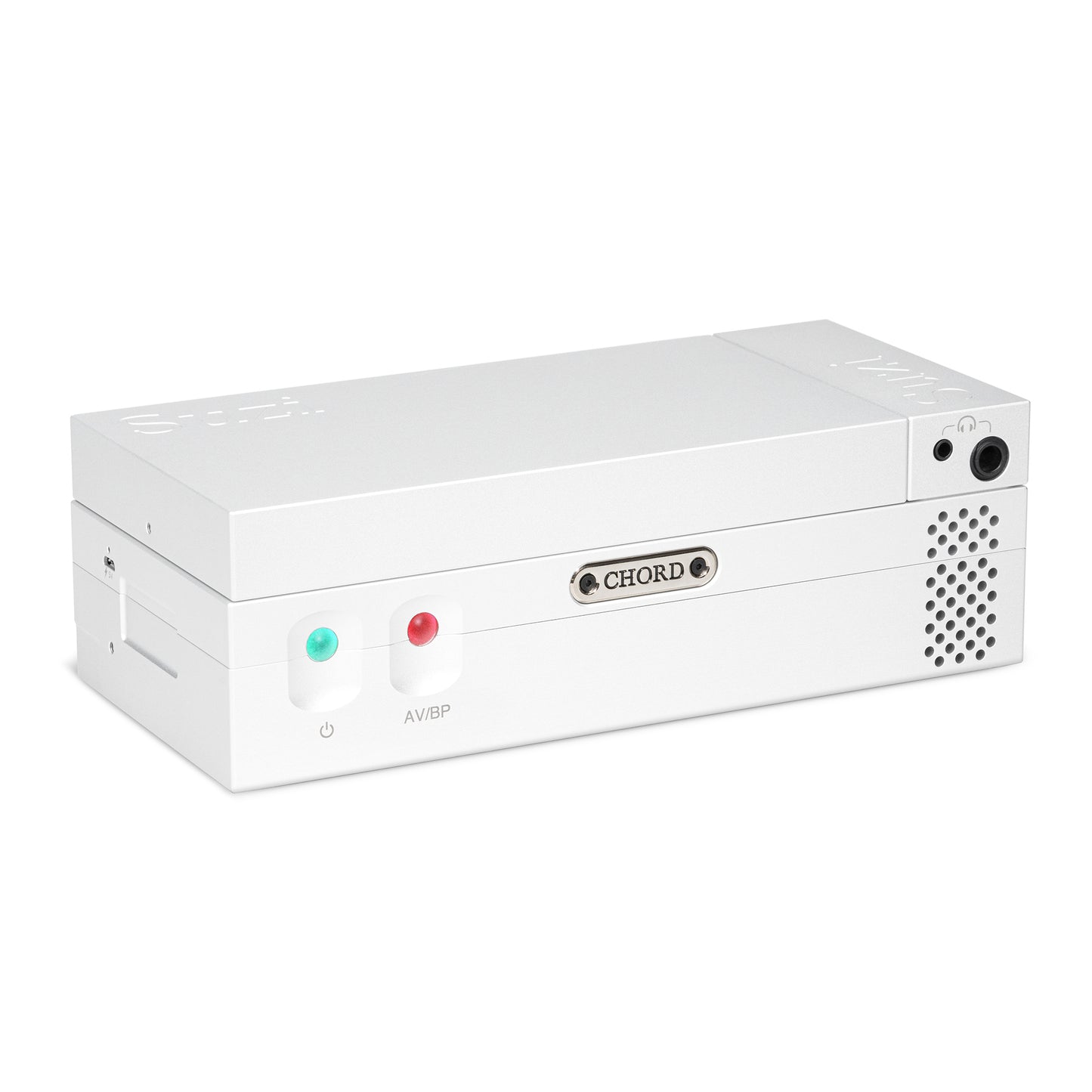 Chord Electronics Suzi - Modular Stereo Power Amplifier - Silver, side view