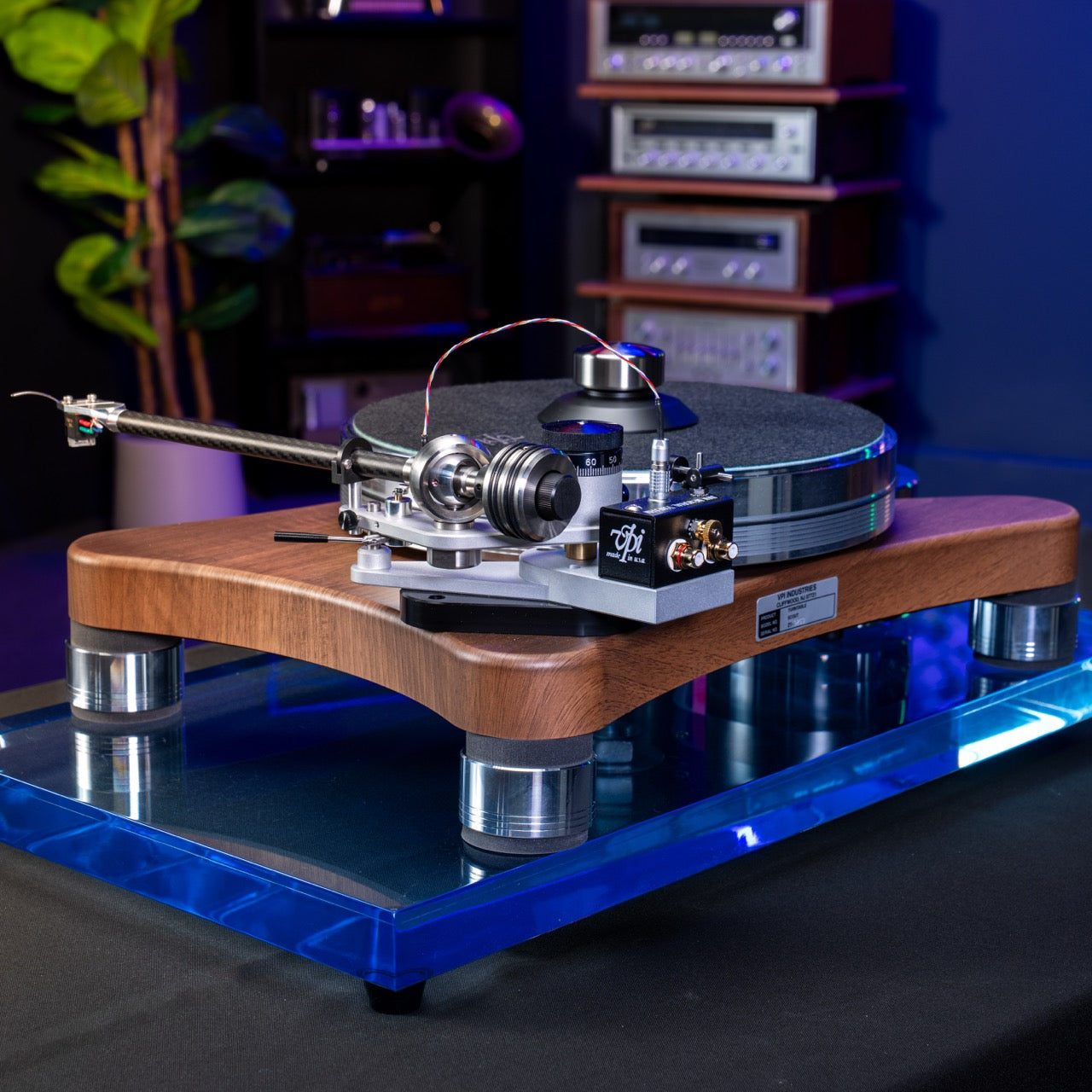 VPI Super Prime Scout 26 Turntable - New Carbon Fiber Hybrid Tonearm & VTA On the Fly!