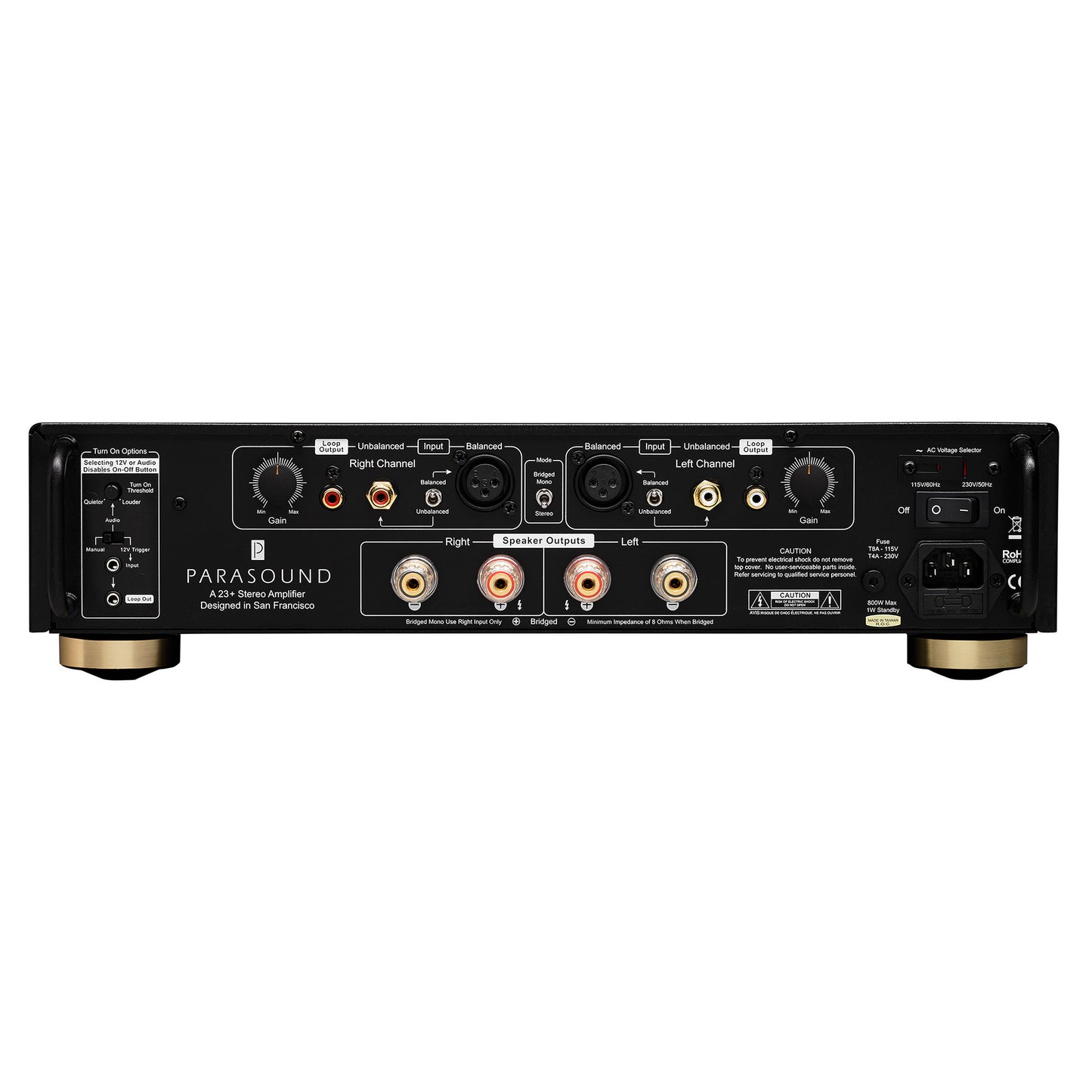 Parasound Halo A23+ Stereo Power Amplifier