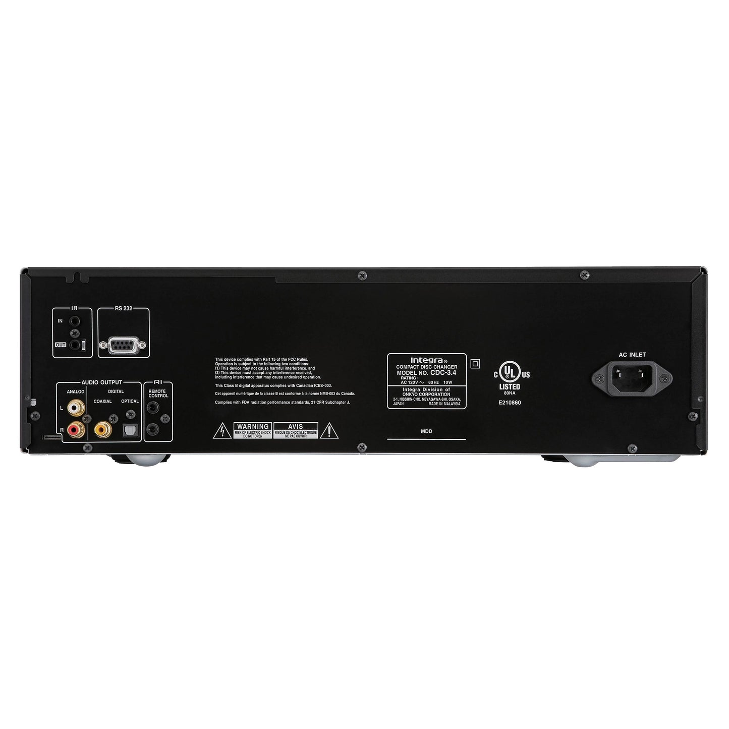 Integra CDC-3.4 6-Disc CD Player