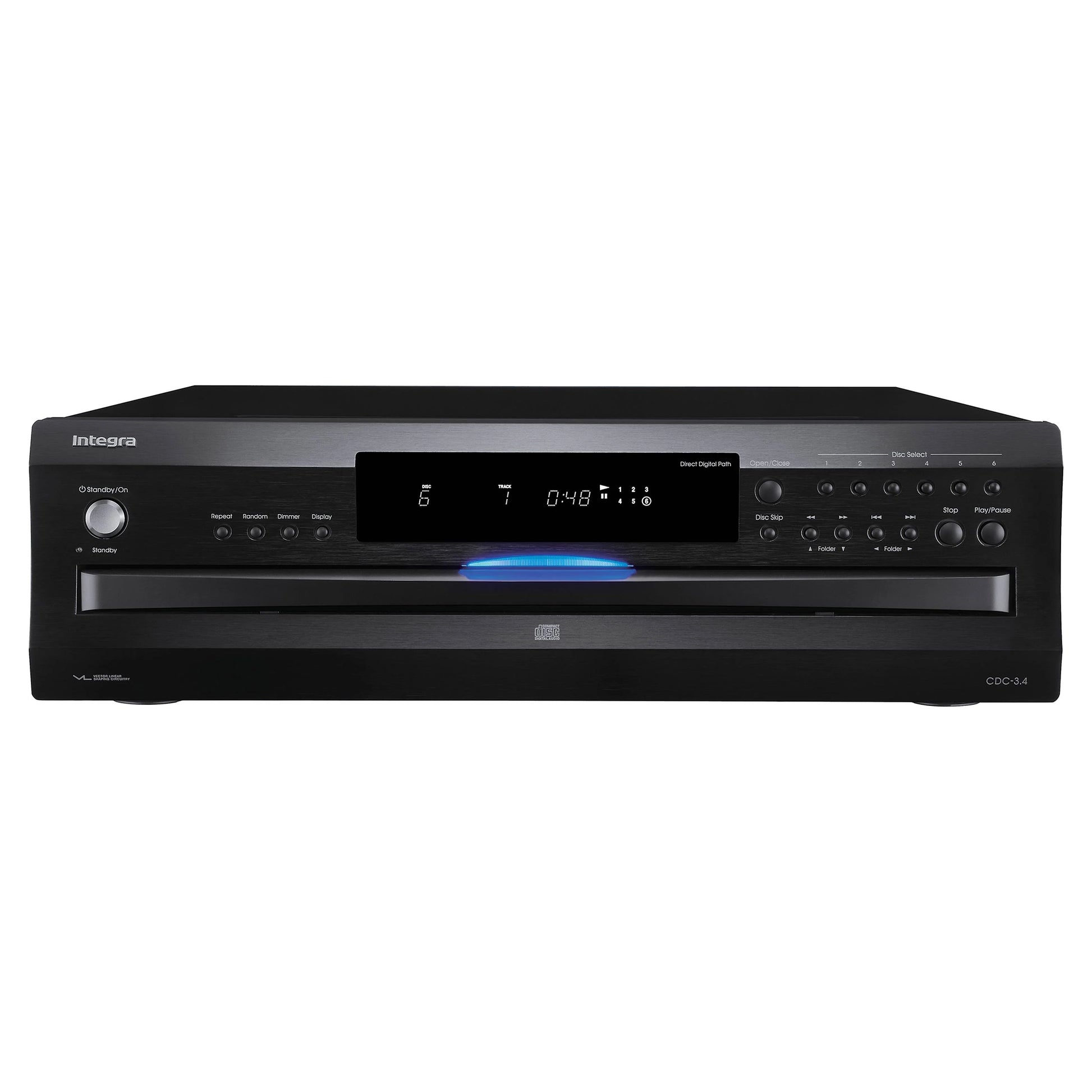 Integra CDC-3.4 6-Disc CD Player
