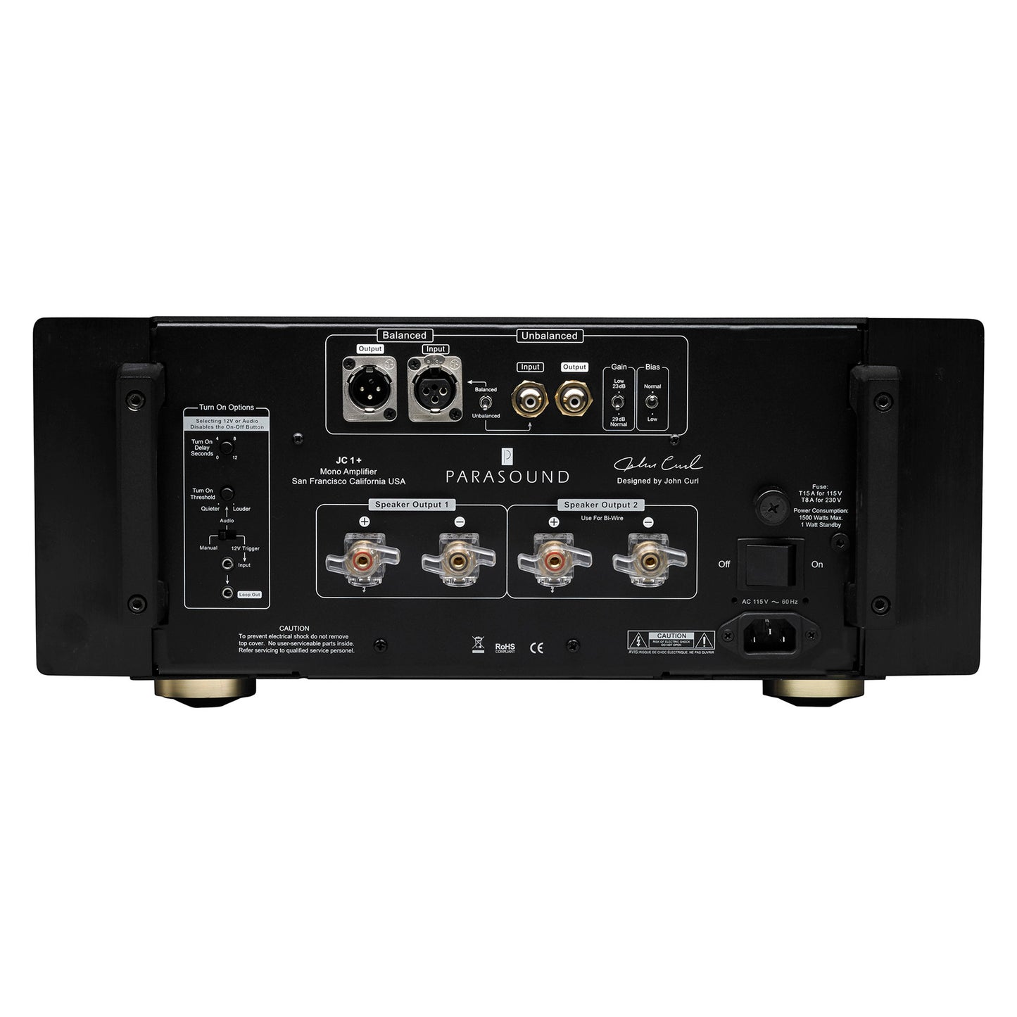 Parasound Halo JC1+ Monoblock Power Amplifier (each) (OPEN)