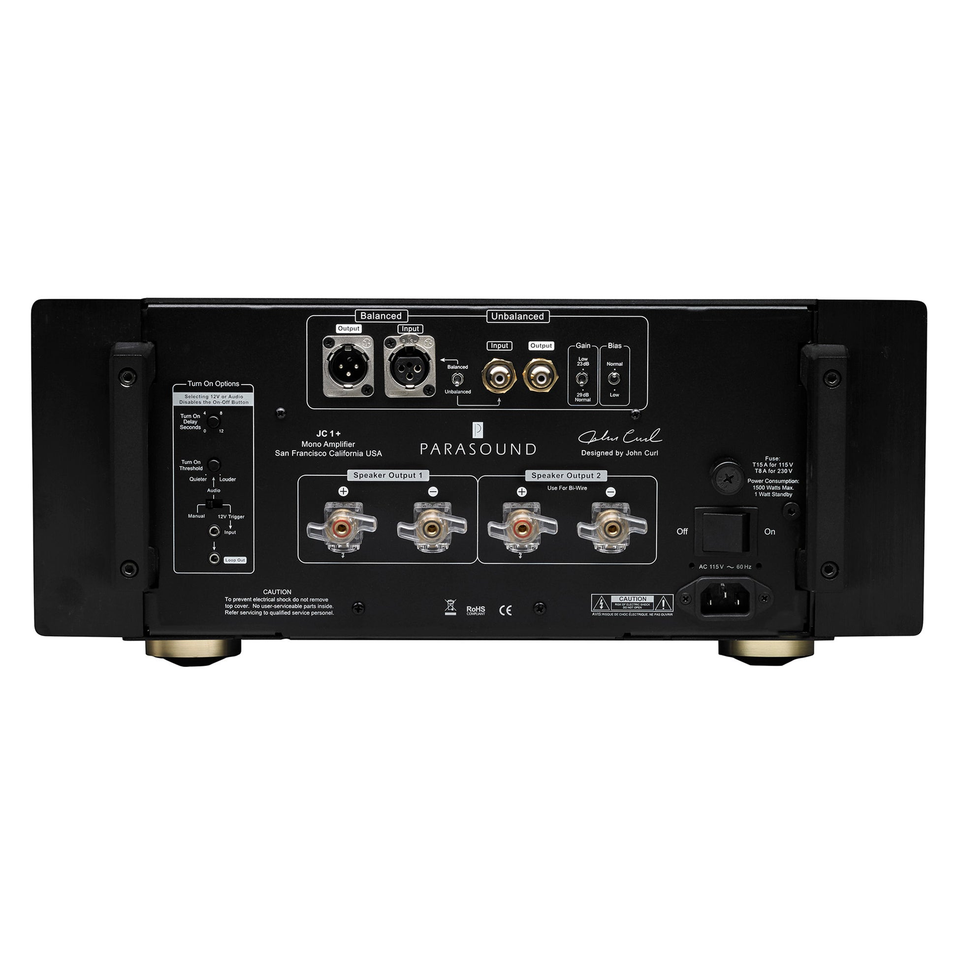 Parasound Halo JC1+ Monoblock Power Amplifier (each) (OPEN)