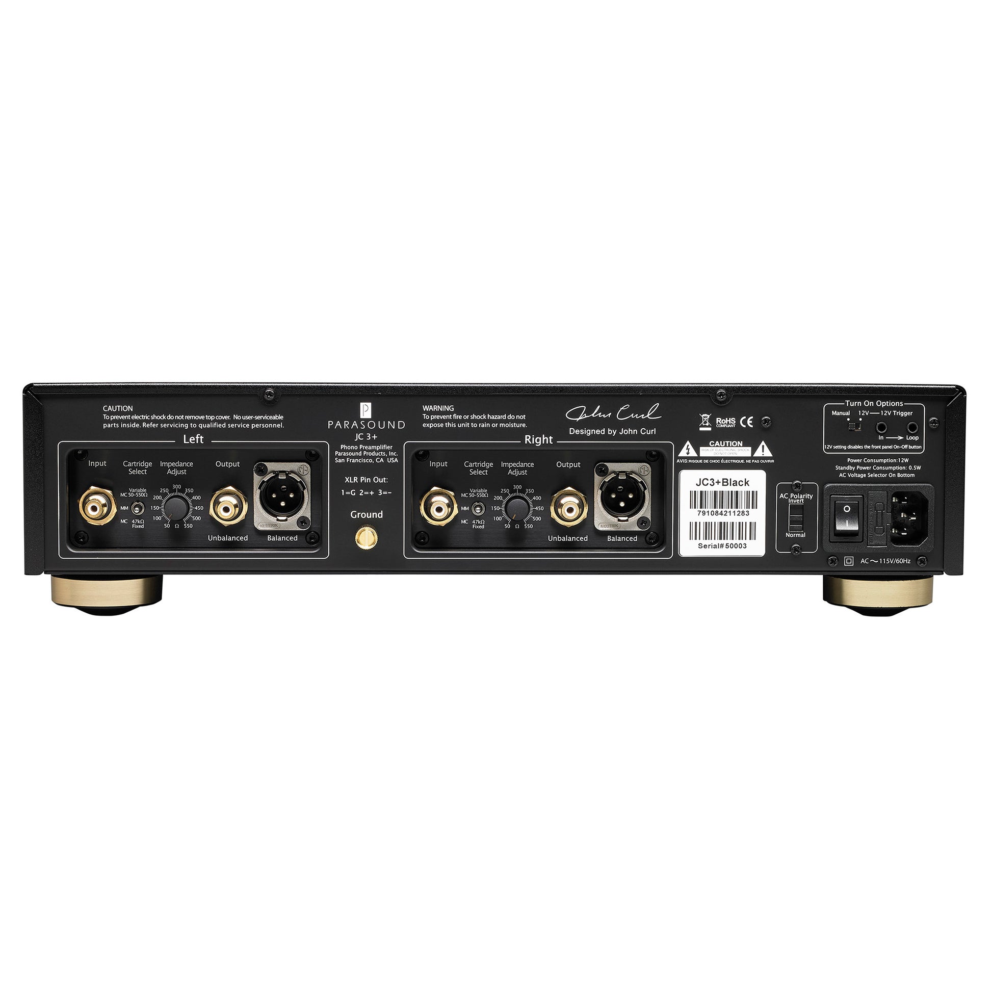 Parasound Halo JC3+ Phono Preamplifier