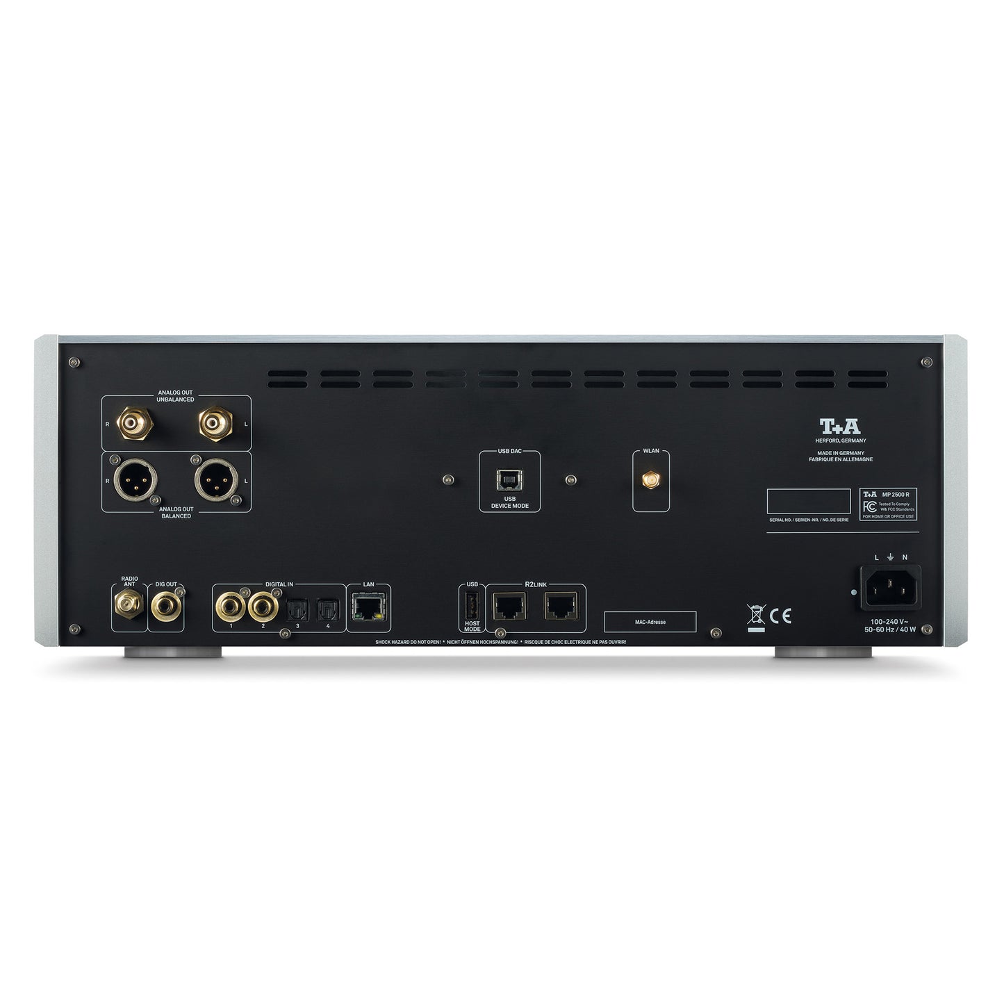 T+A Elektroakustik MP 2500 R G3 Multi-Source Streamer / SACD Player