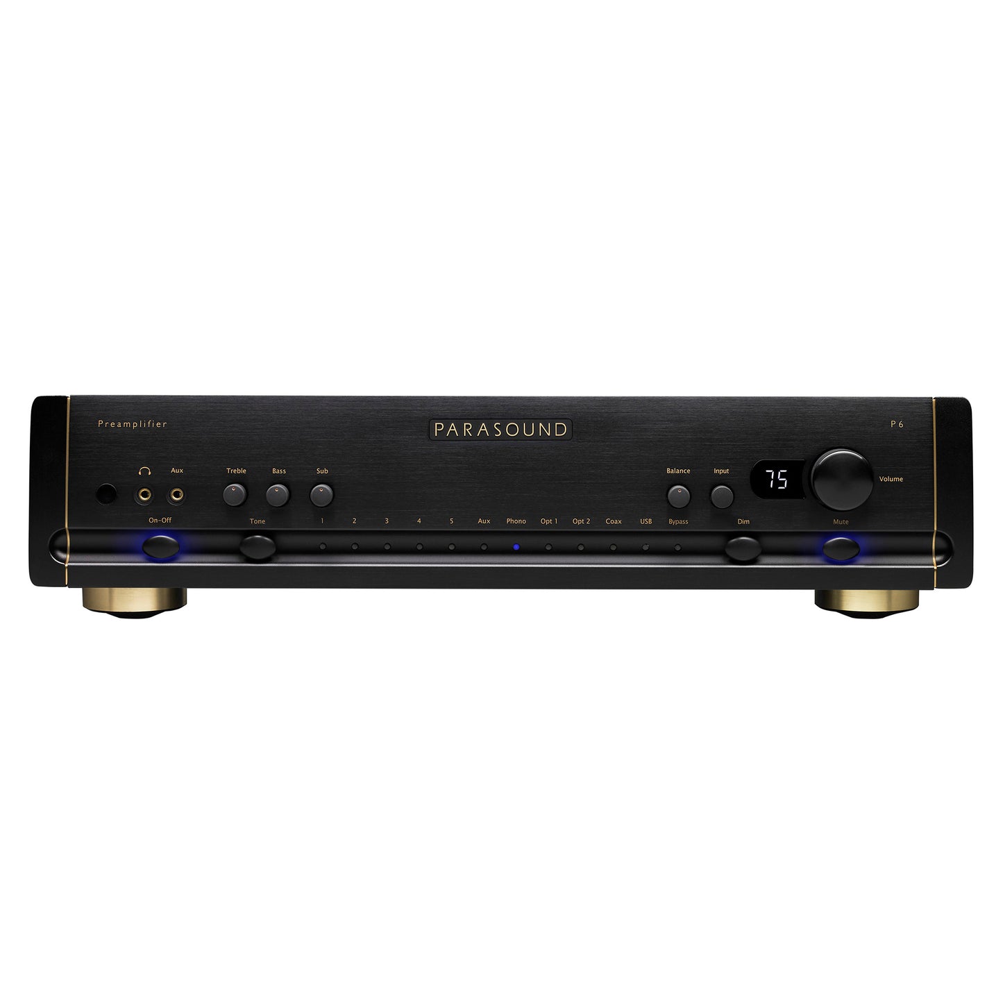Parasound Halo P6 Preamplifier & DAC