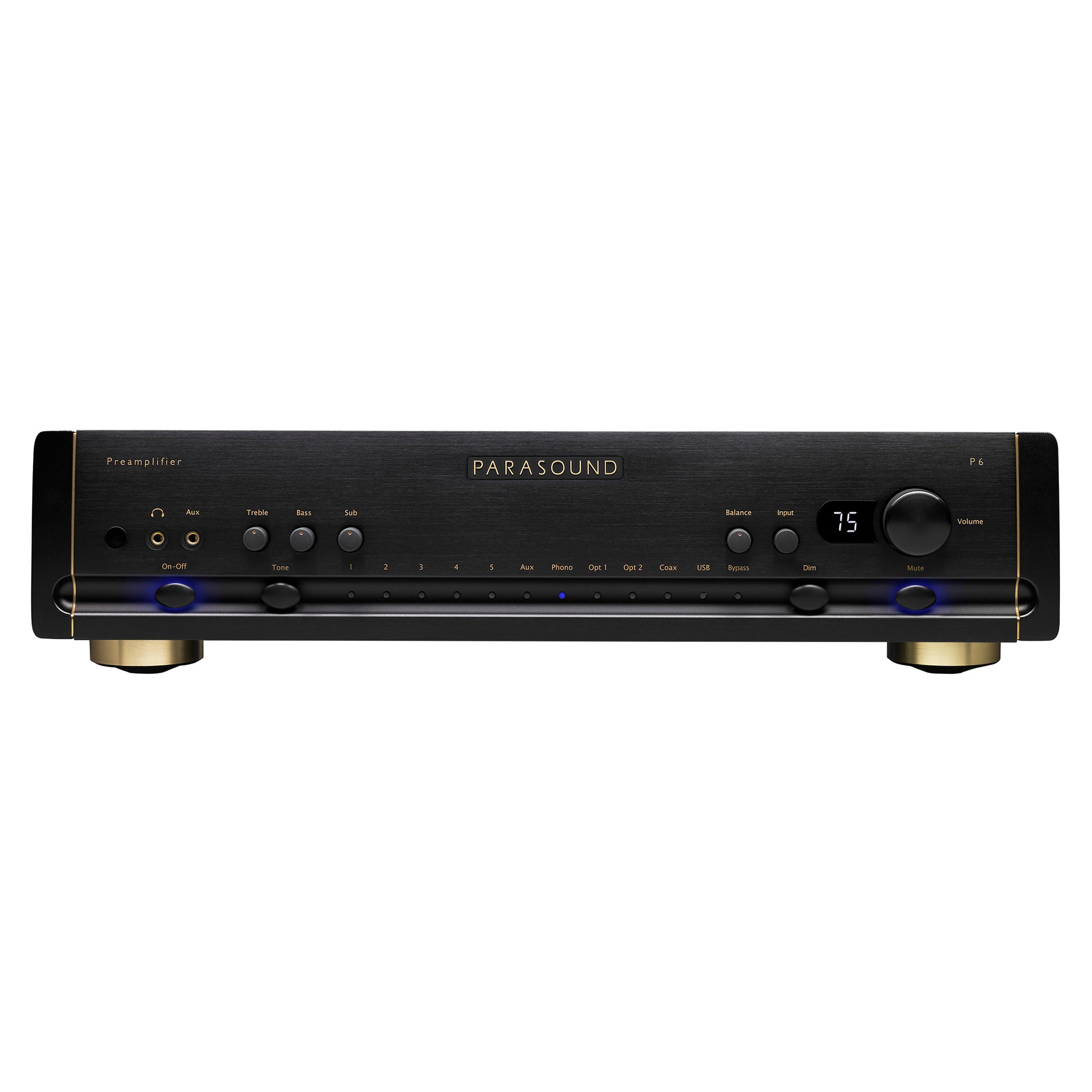 Parasound Halo P6 Preamplifier & DAC