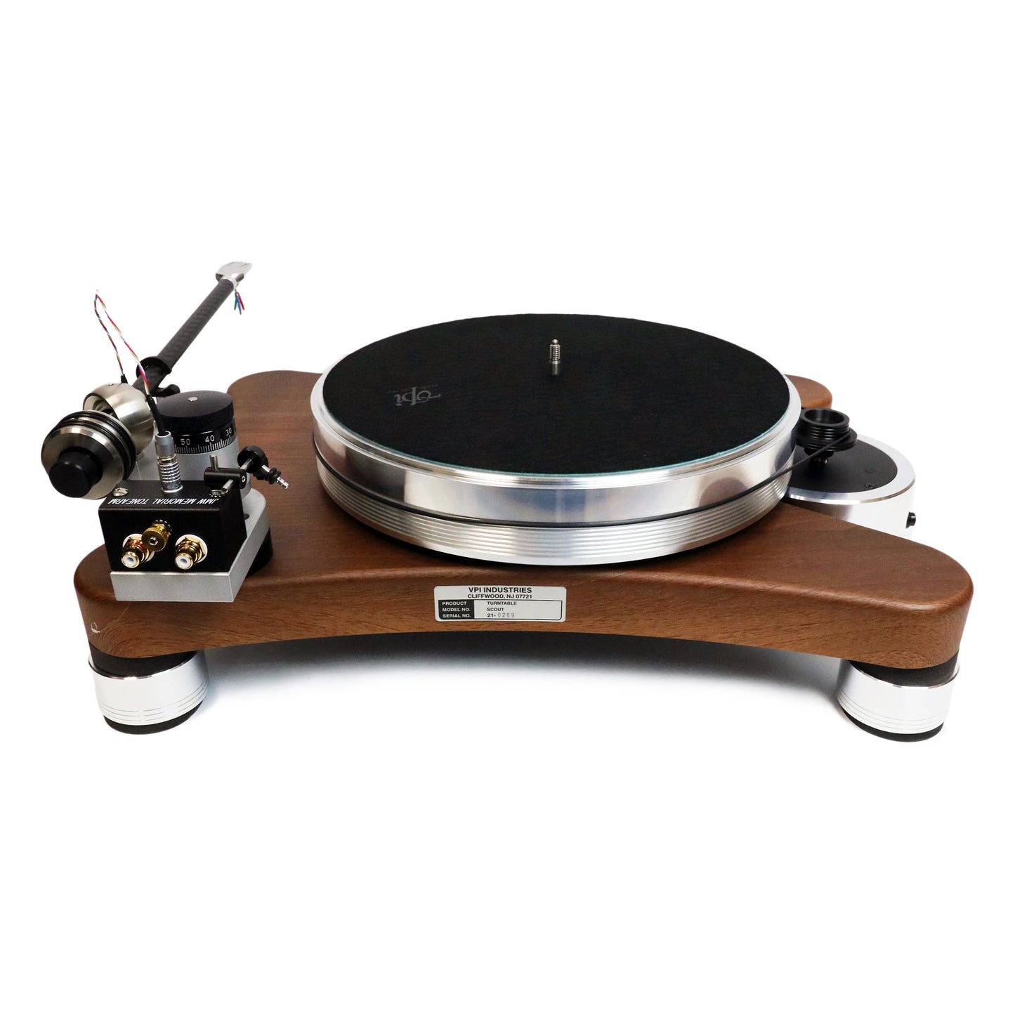 VPI Super Prime Scout 26 Turntable - New Carbon Fiber Hybrid Tonearm & VTA On the Fly!