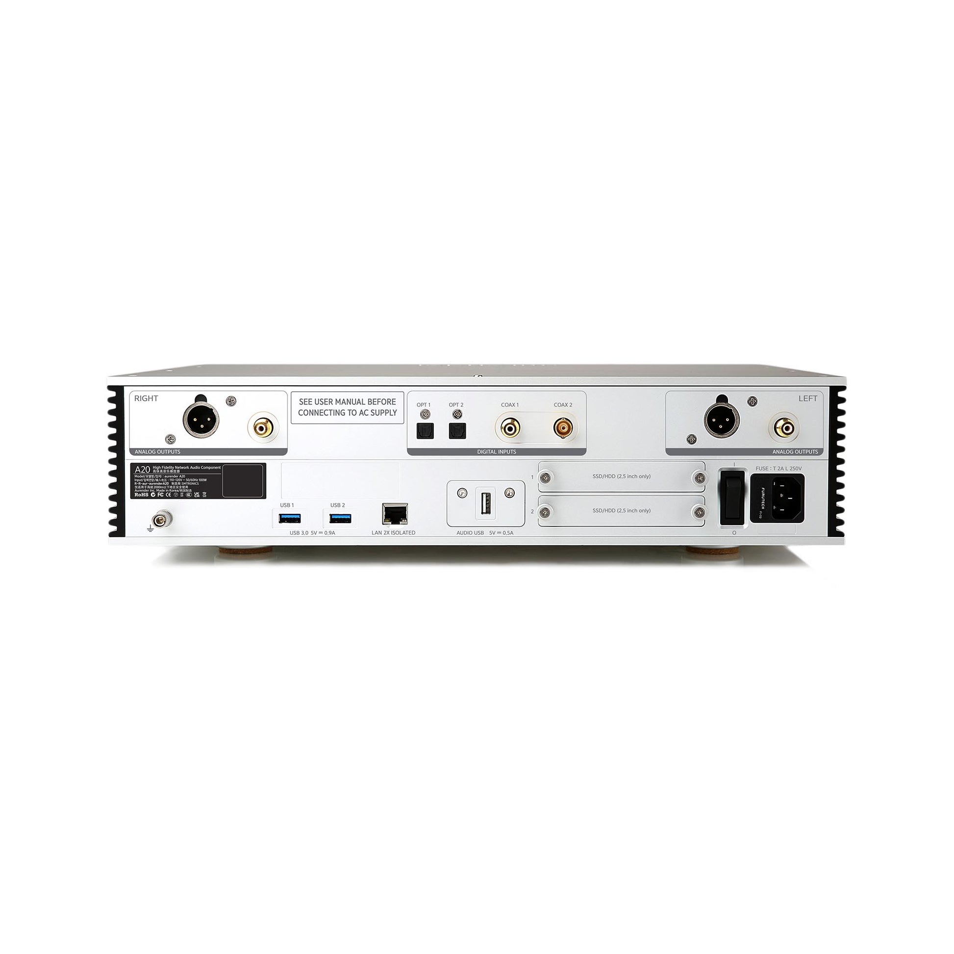 Aurender A20 Music Server / Streamer / MQA DAC