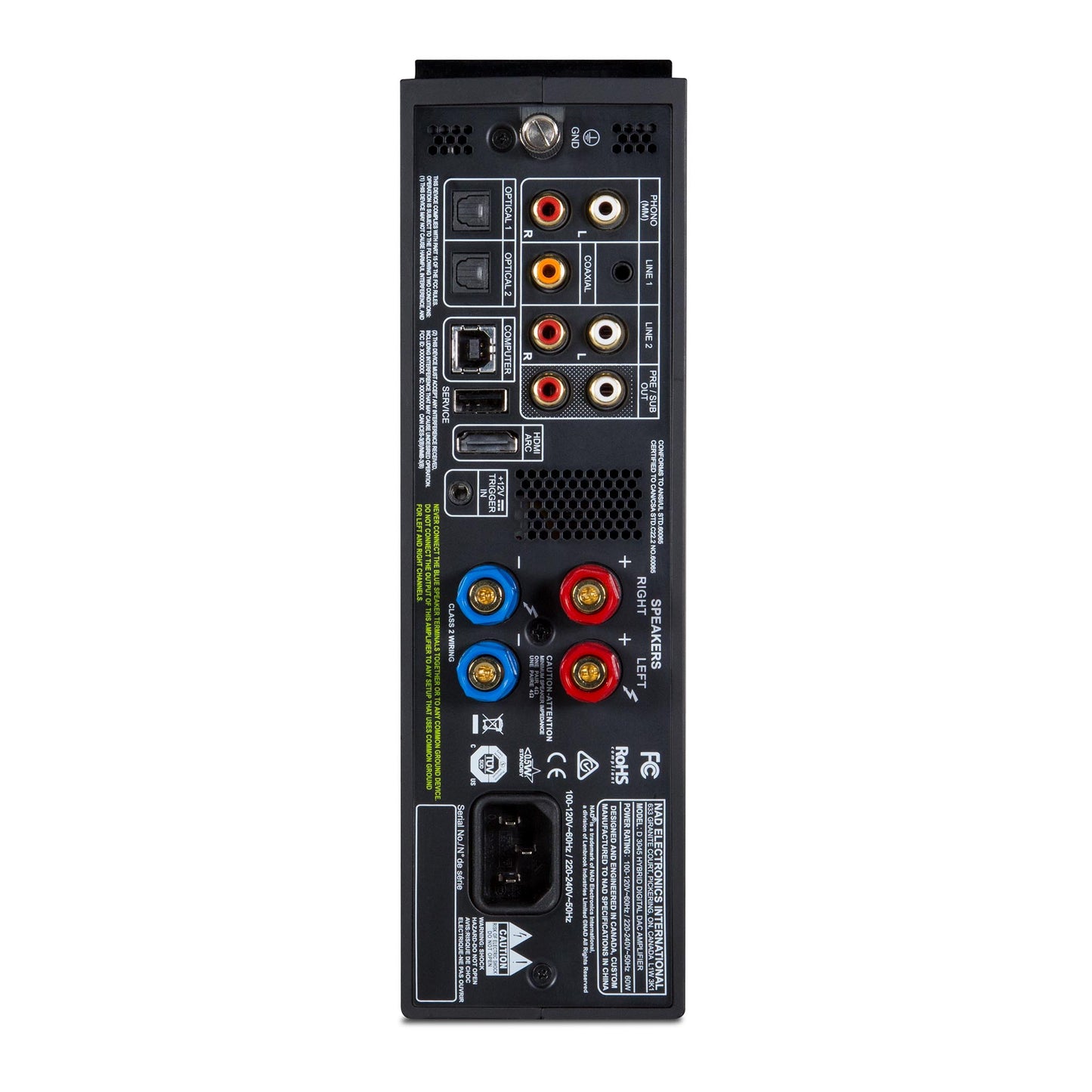 NAD D 3045 Hybrid Digital DAC Amplifier