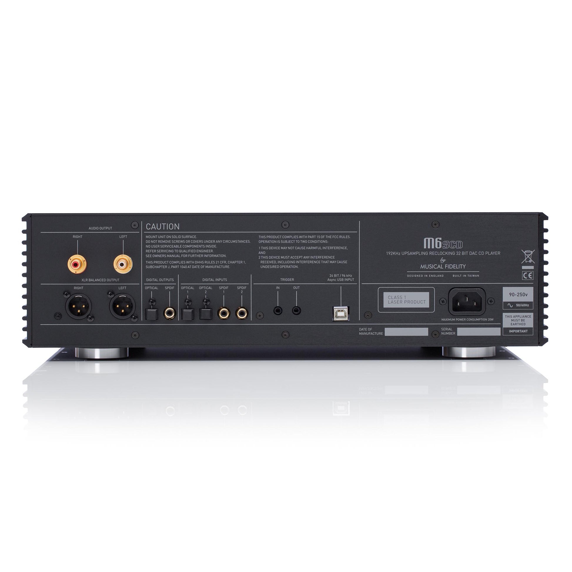 Musical Fidelity M6SCD CD Player / DAC